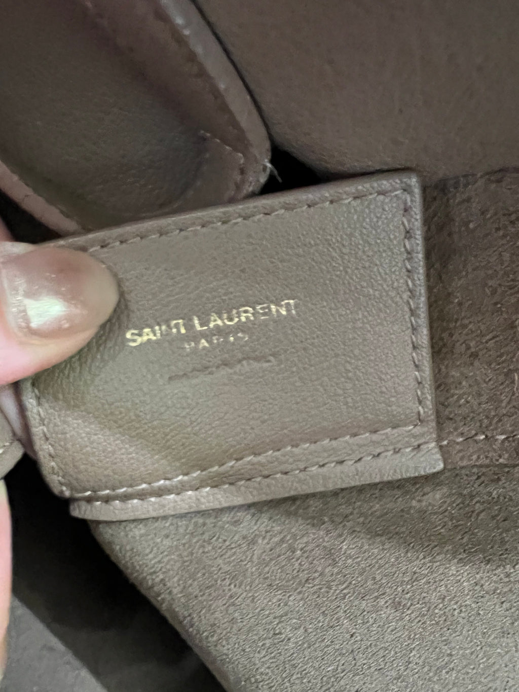 YSL large shopping tote