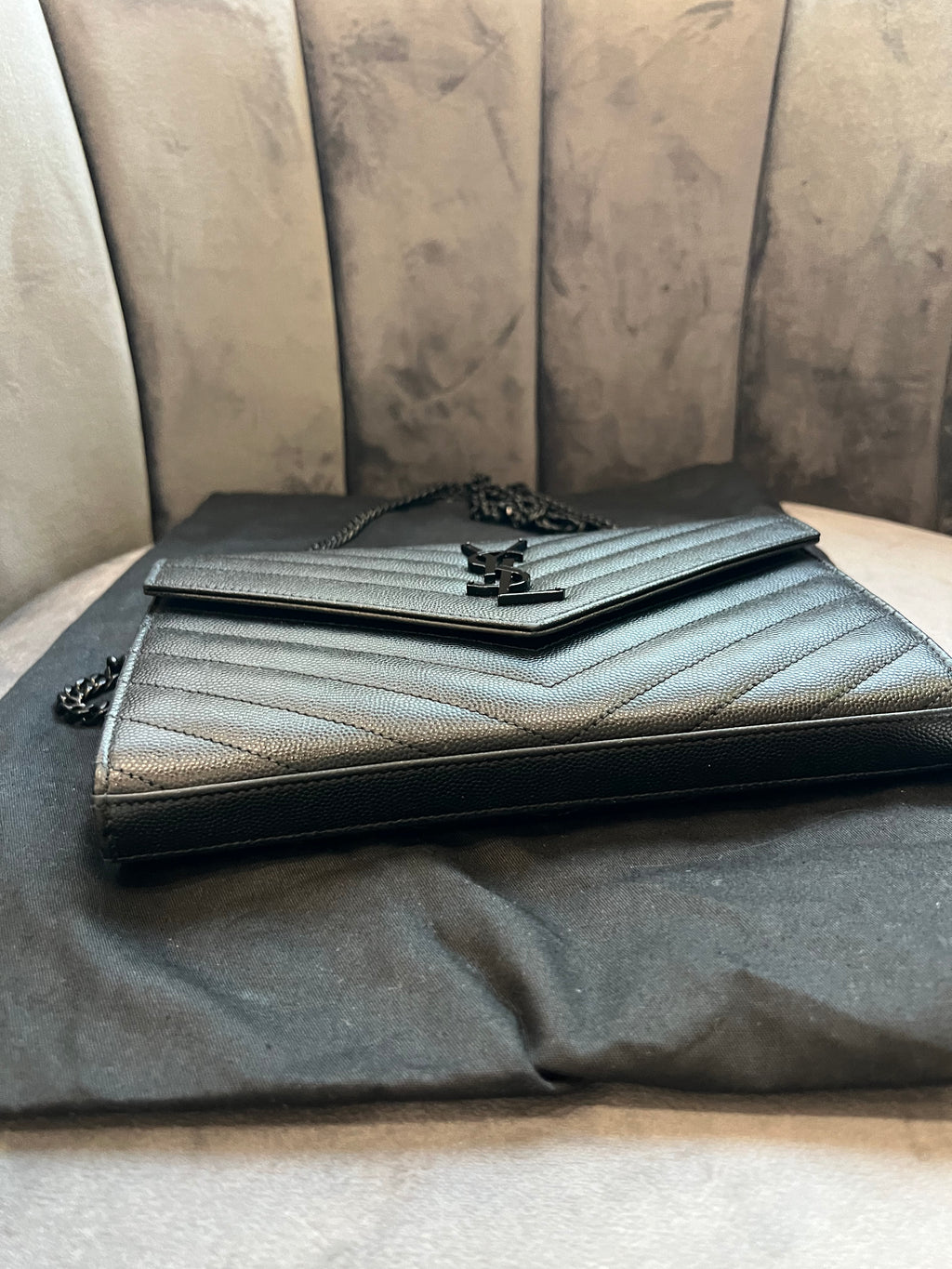 Yves Saint Laurent Cassandre envelope flap crossbody