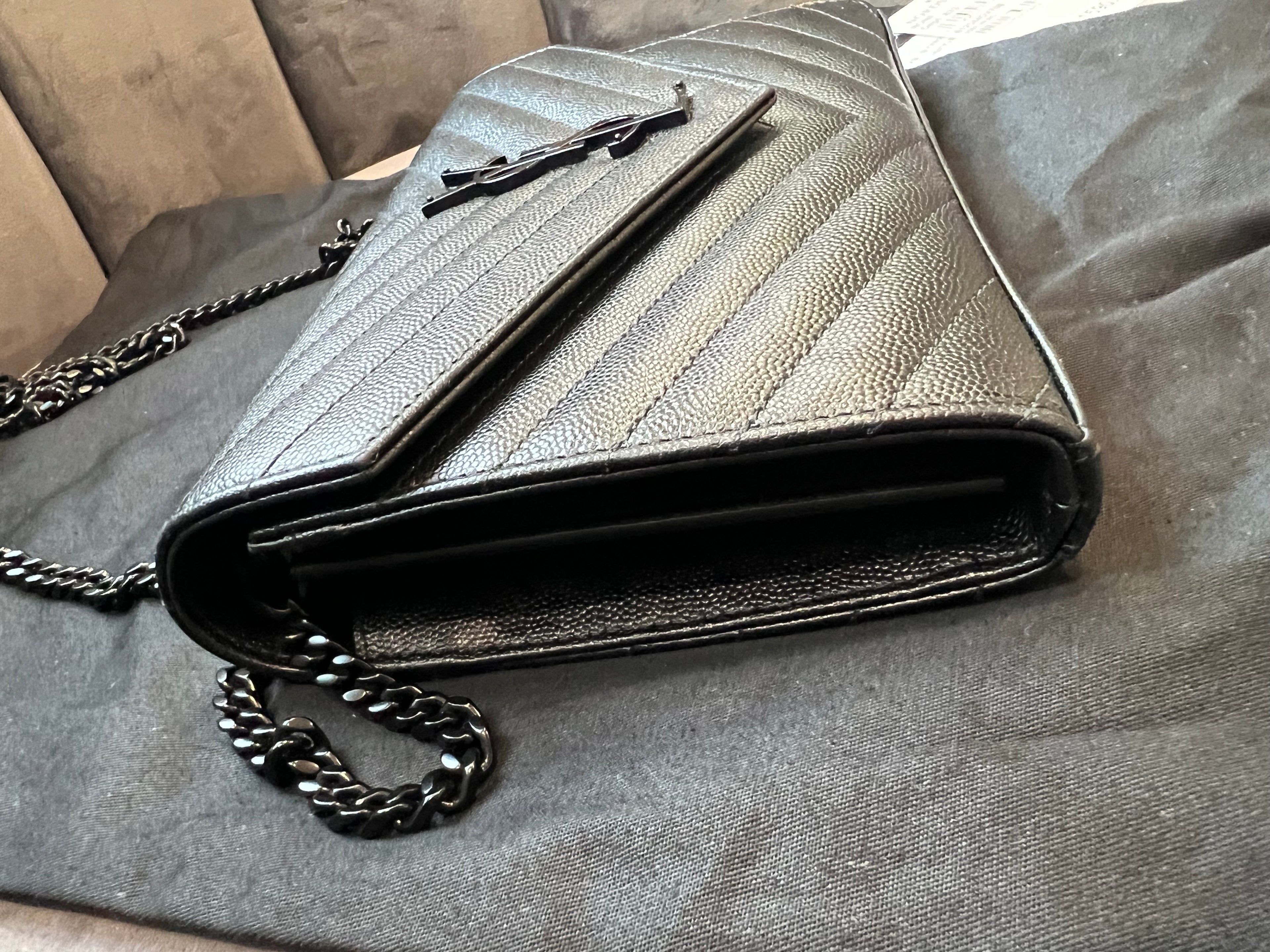 Yves Saint Laurent Cassandre envelope flap crossbody