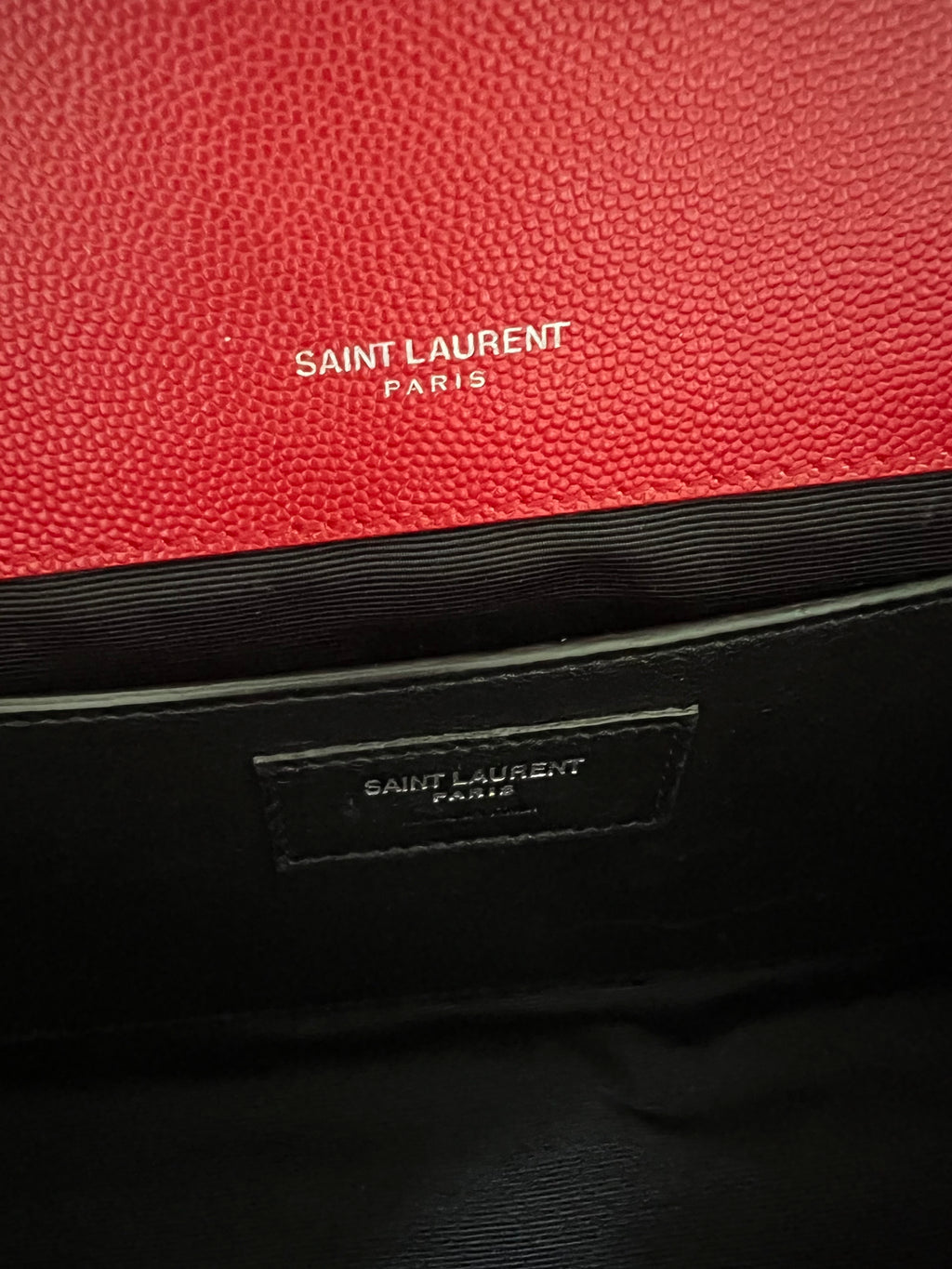 Saint Laurent TriQuilt Monogram Shoulder Bag