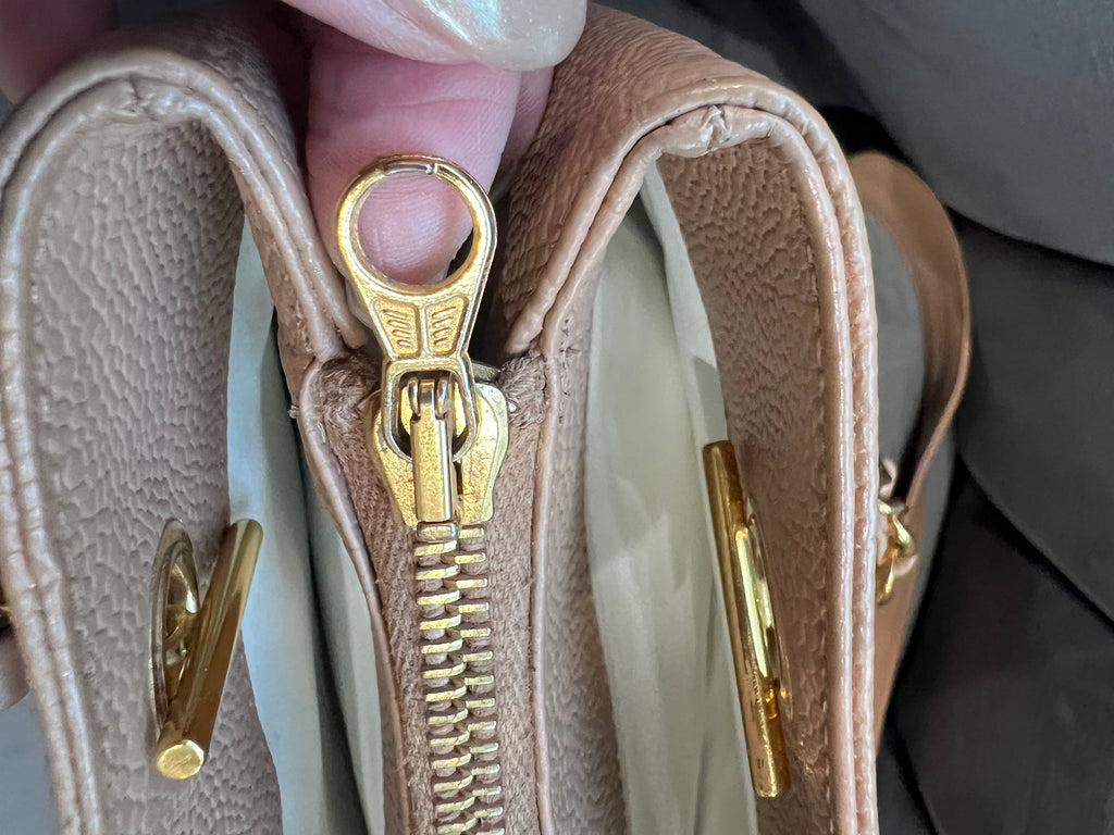 Chanel Caviar 24k Turnlock Tote Bag