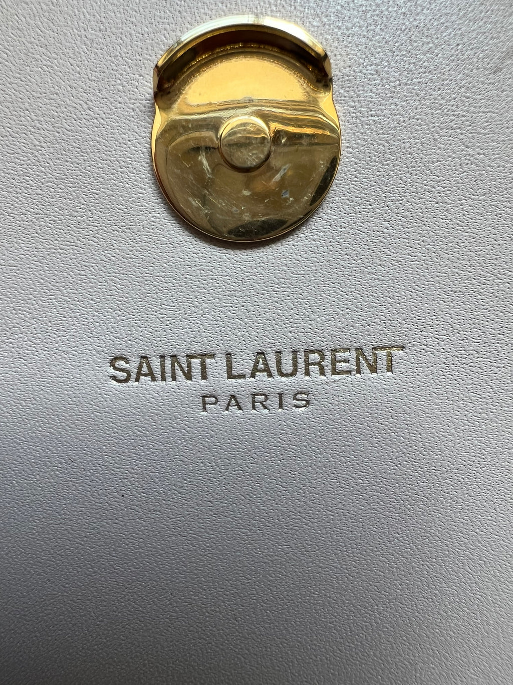 YSL Kate tassel bag nude beige