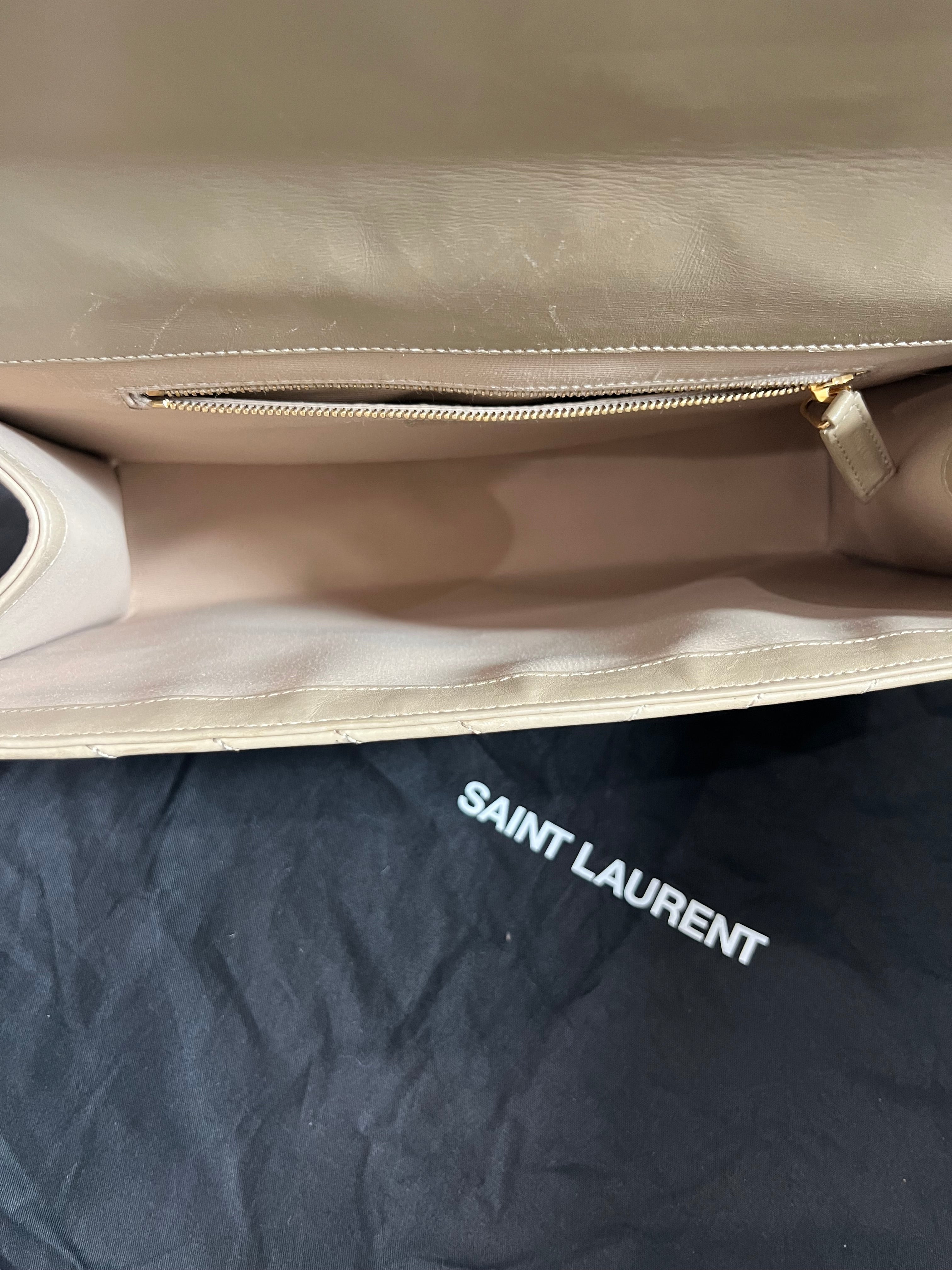 Saint Laurent Classic Monogram Envelope Bag