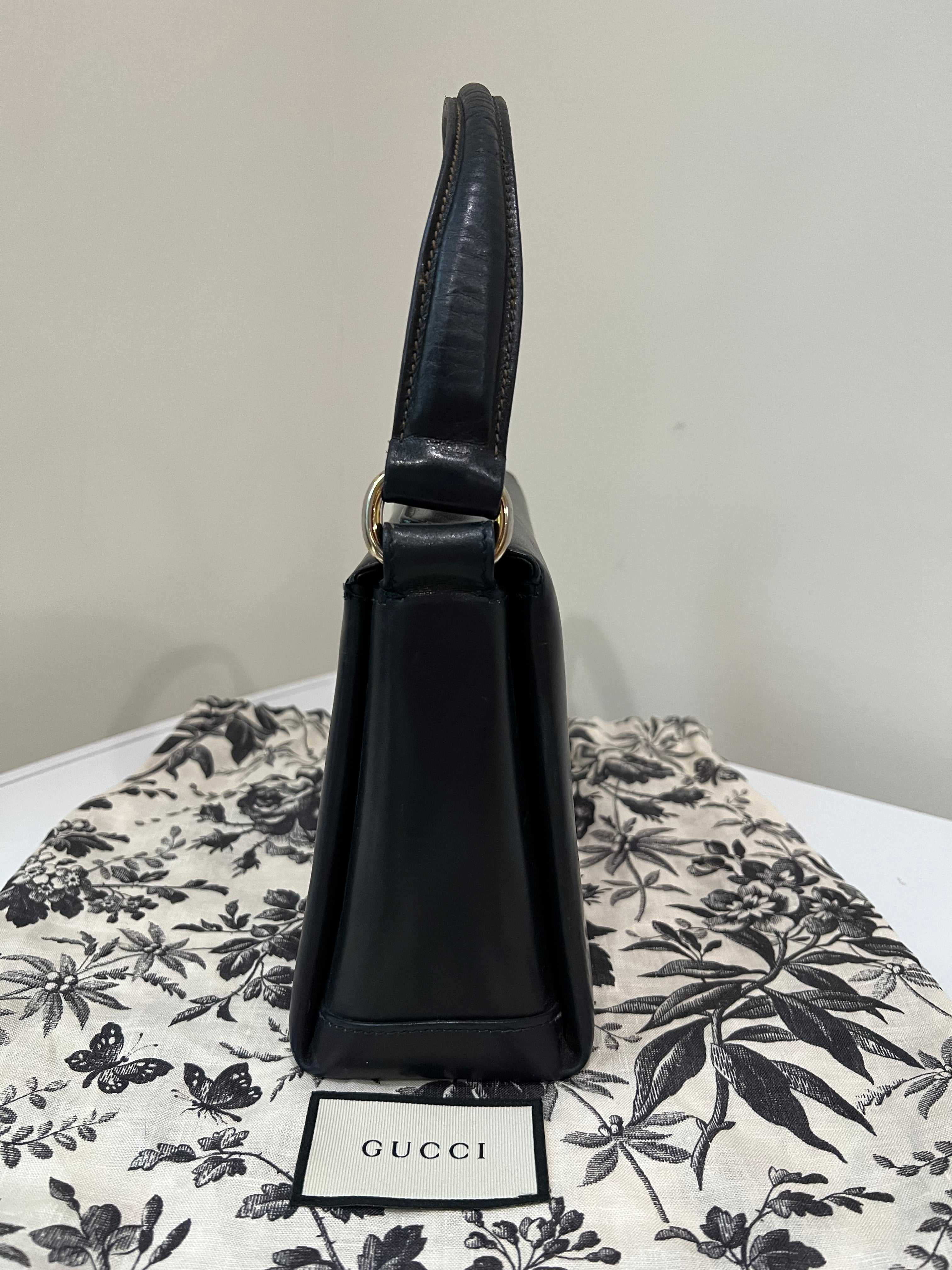 Gucci vintage top handle bag