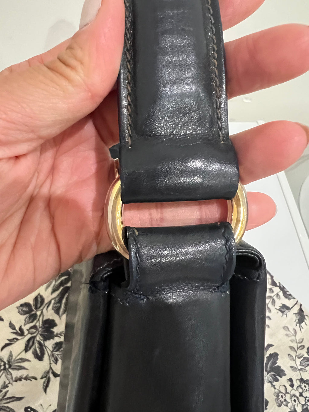 Gucci vintage top handle bag