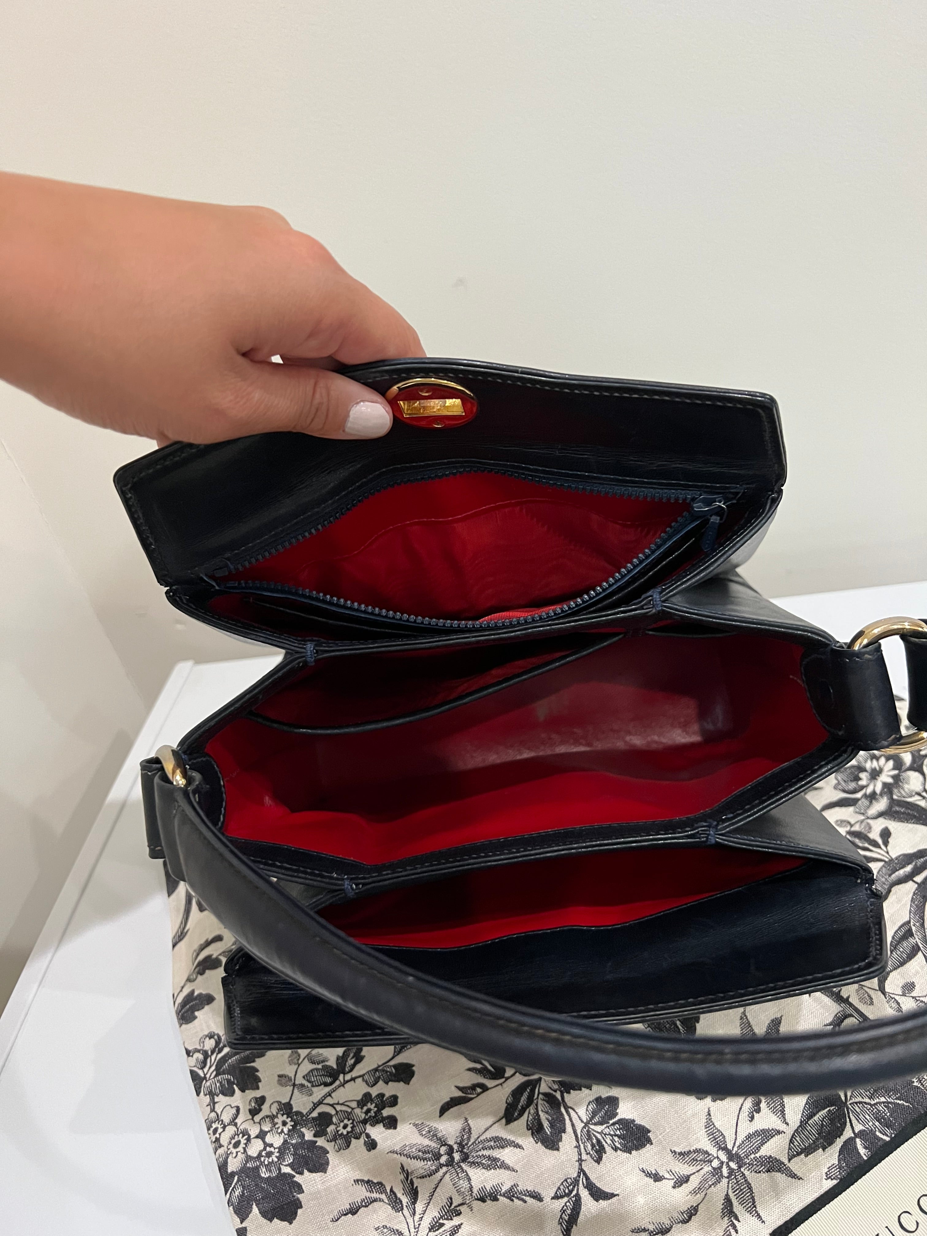Gucci vintage top handle bag
