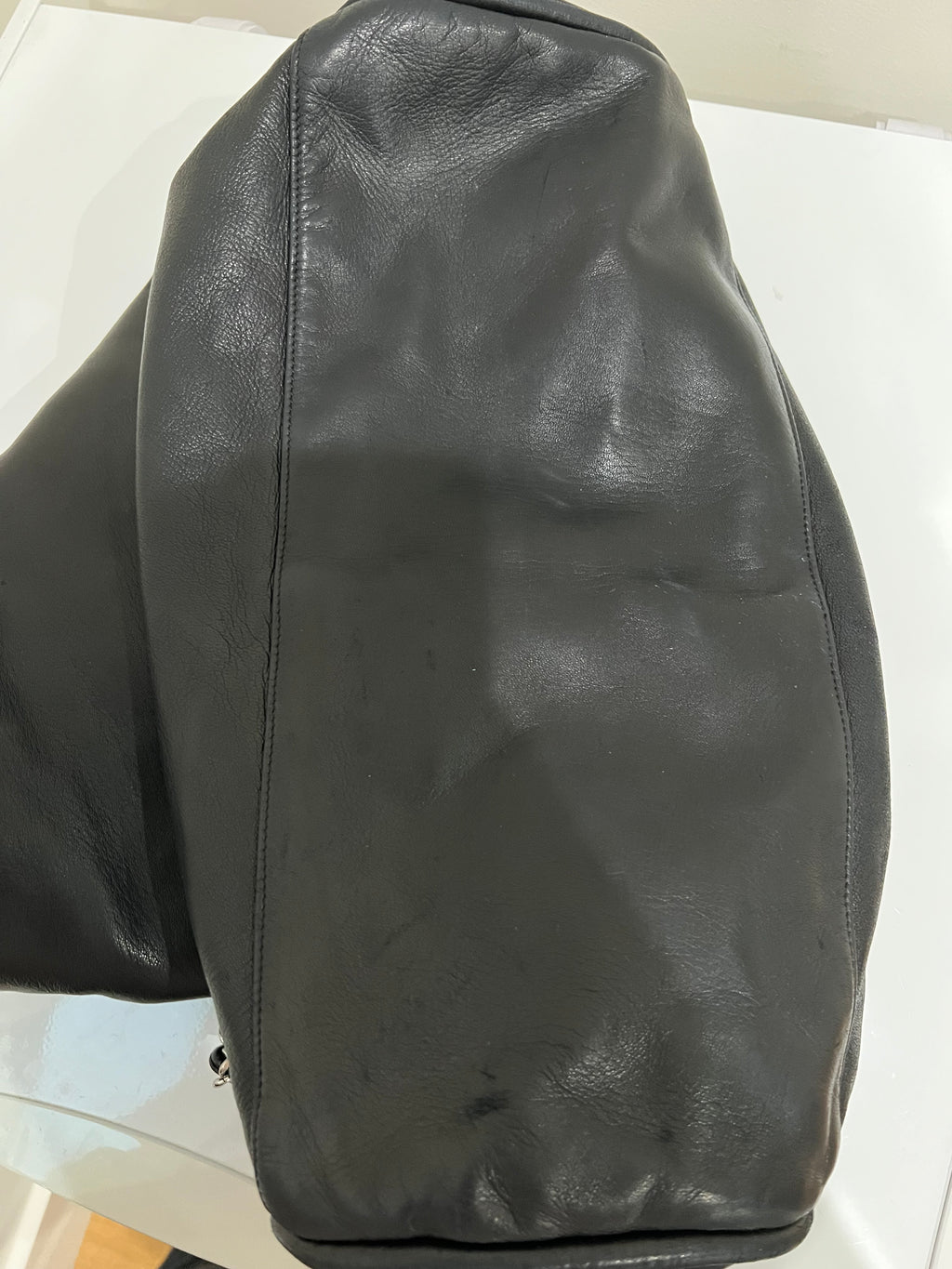 Final sale price - CHANEL Lambskin Ultimate Soft Hobo Tote in Black