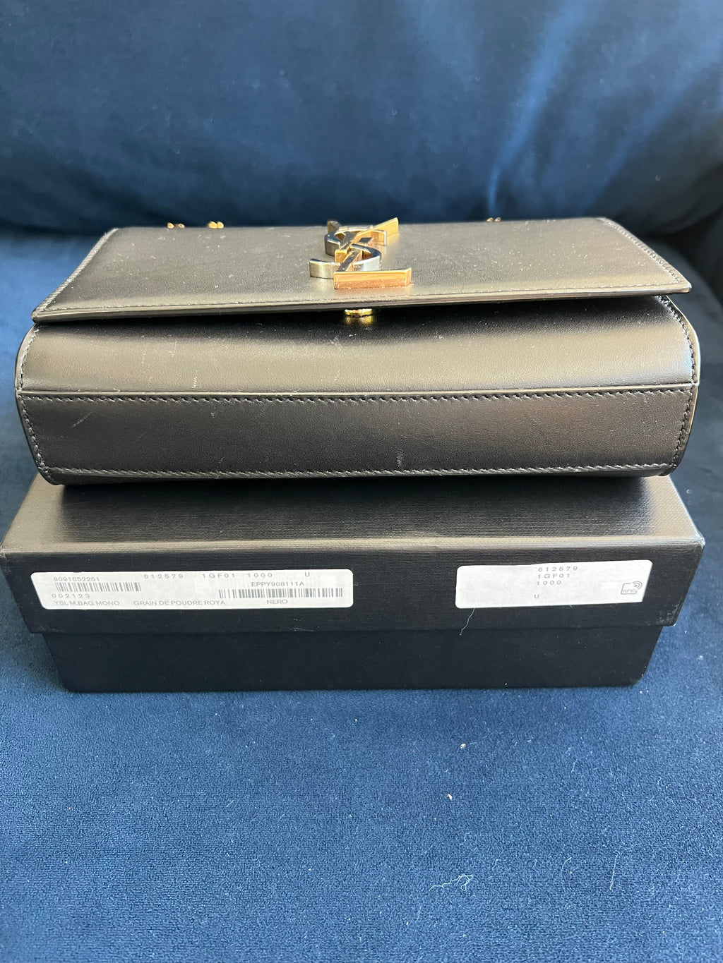 YSL Kate bag tricolor monogram