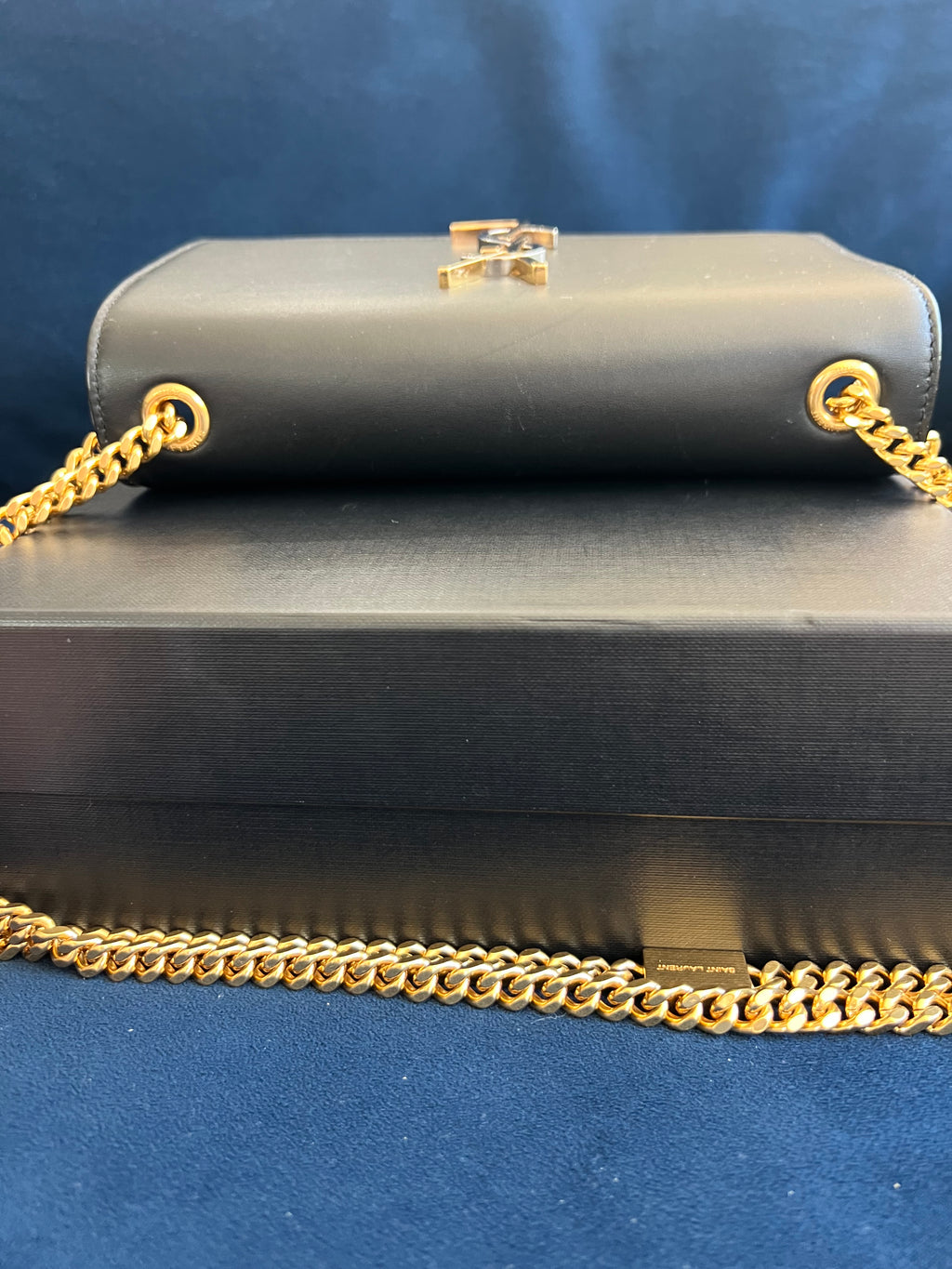 YSL Kate bag tricolor monogram