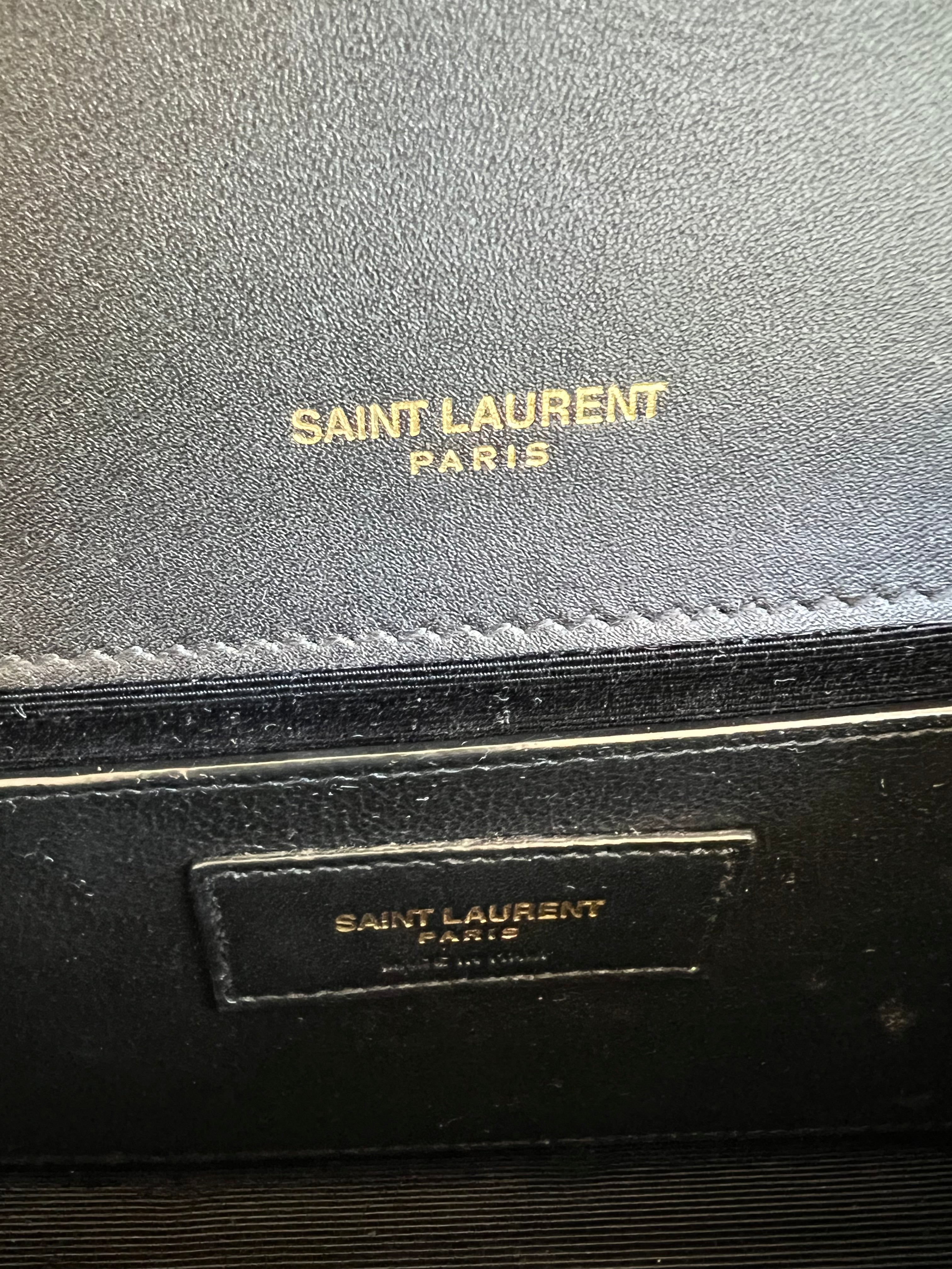 YSL Kate bag tricolor monogram