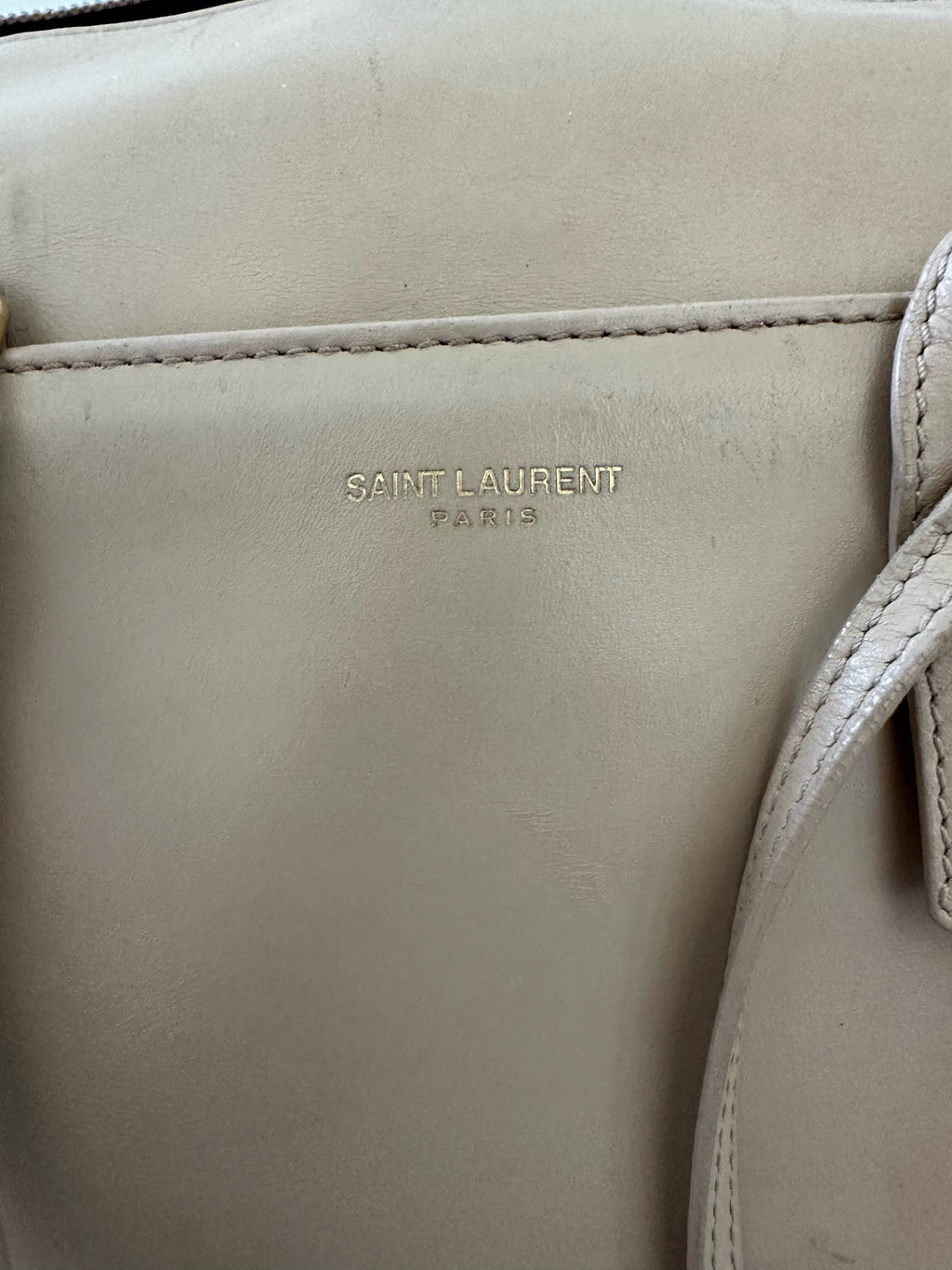 YSL duffle bowling bag