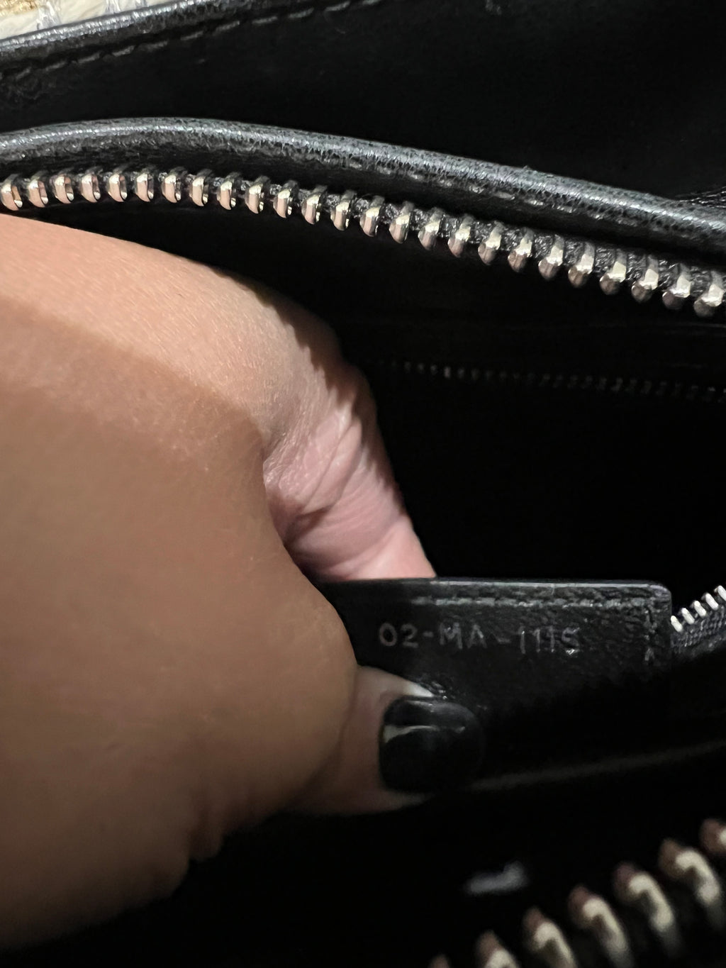 Lady Dior bag in rare metallic tweed