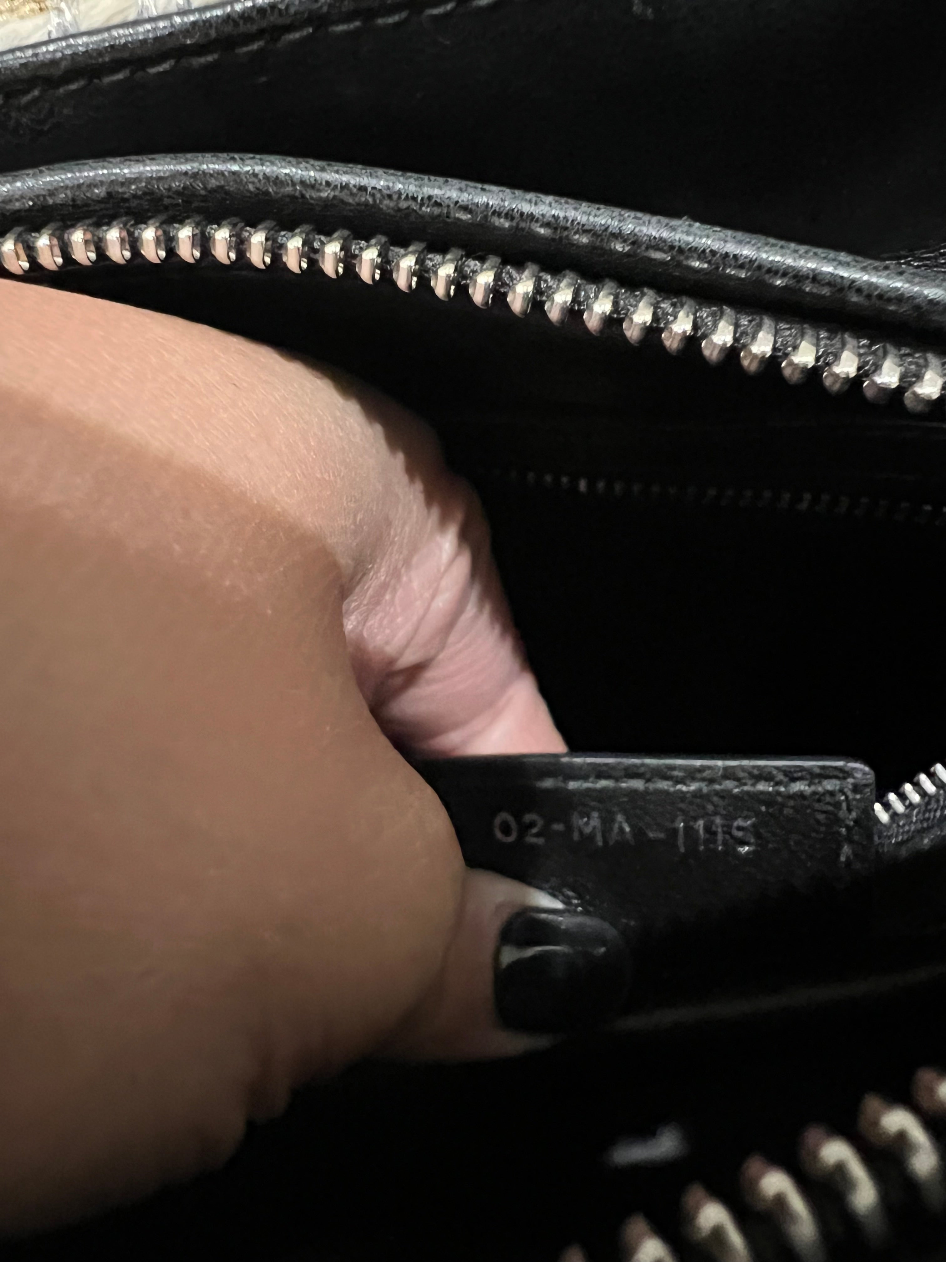 Lady Dior bag in rare metallic tweed