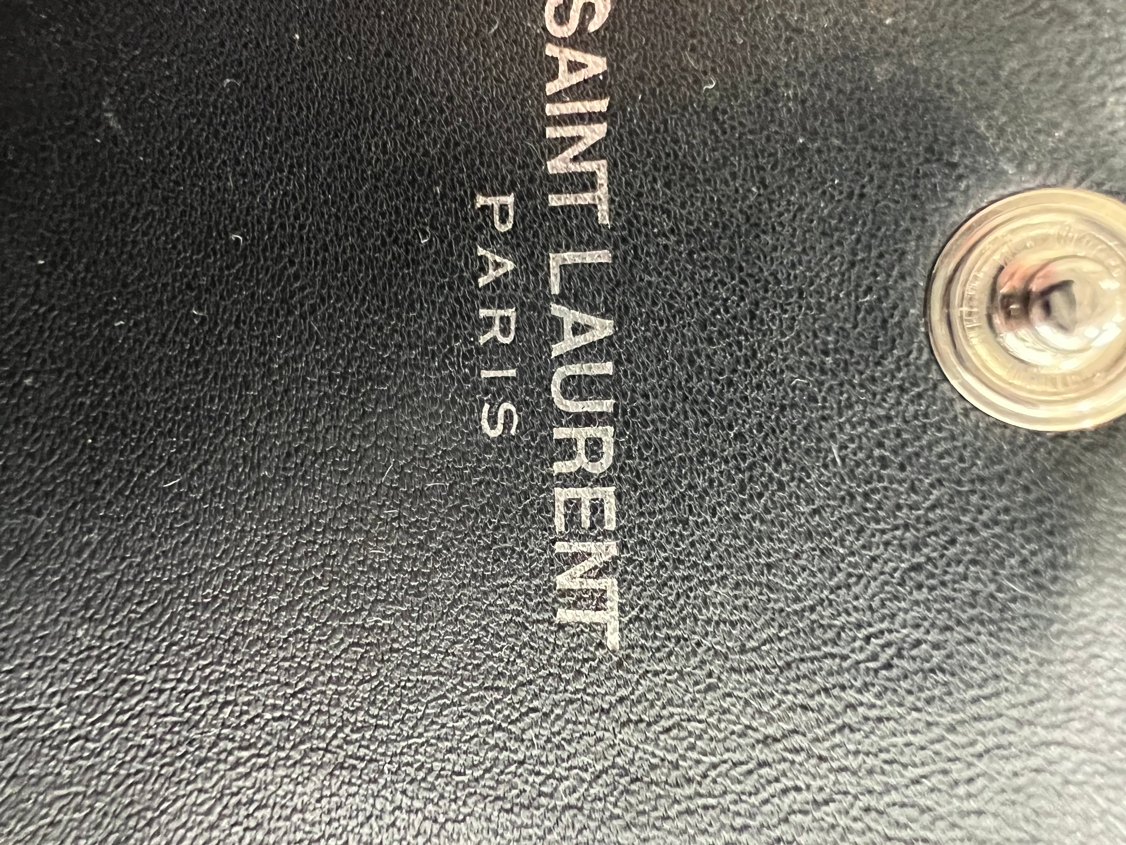 Yves Saint Laurent Monogram Envelope Flap Crossbody Bag