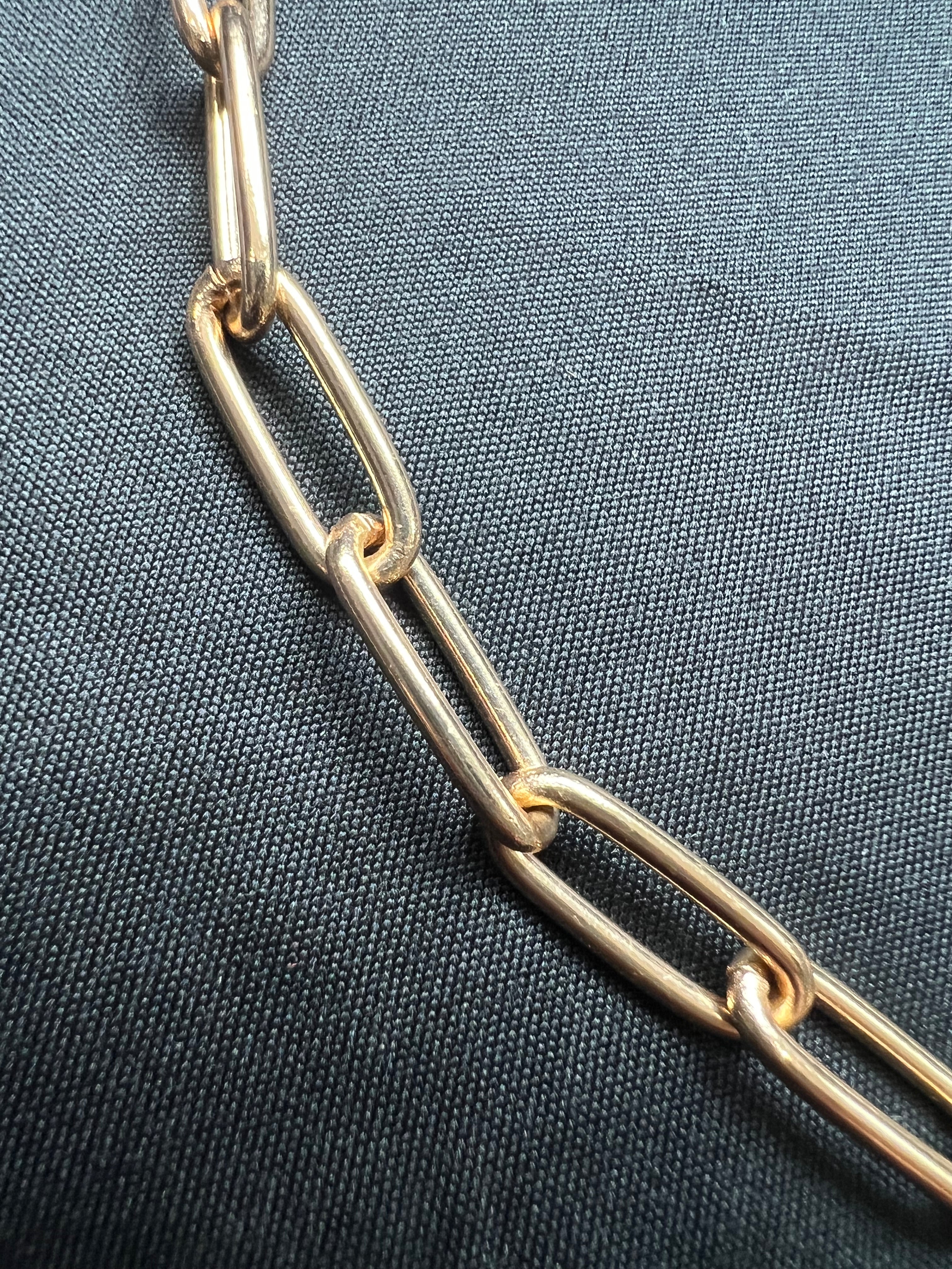 Chanel CC charm necklace - gold chain