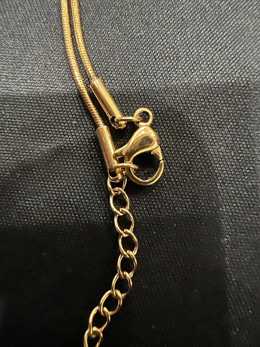 Chanel CC charm necklace