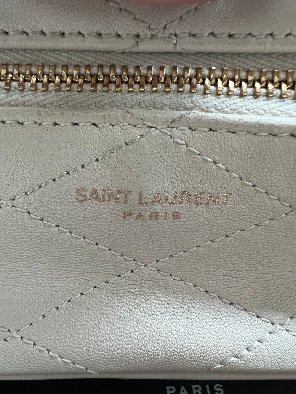 Yves Saint Laurent vanity case bag