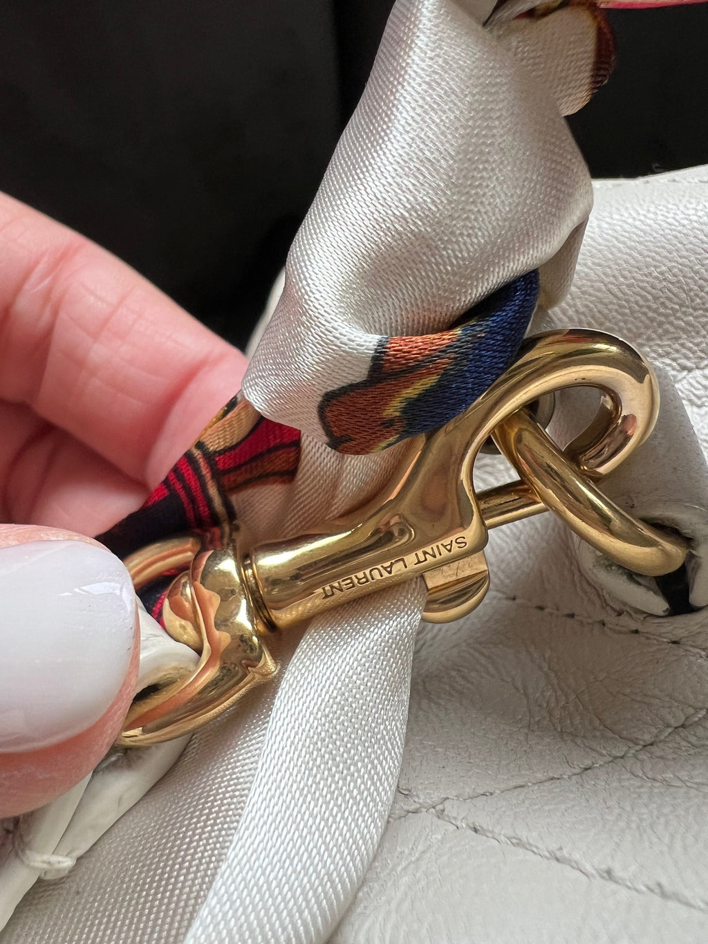 Yves Saint Laurent vanity case bag