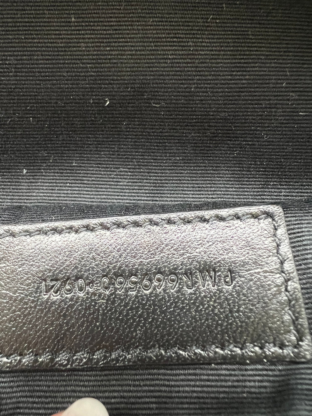 Yves Saint Laurent vanity case bag
