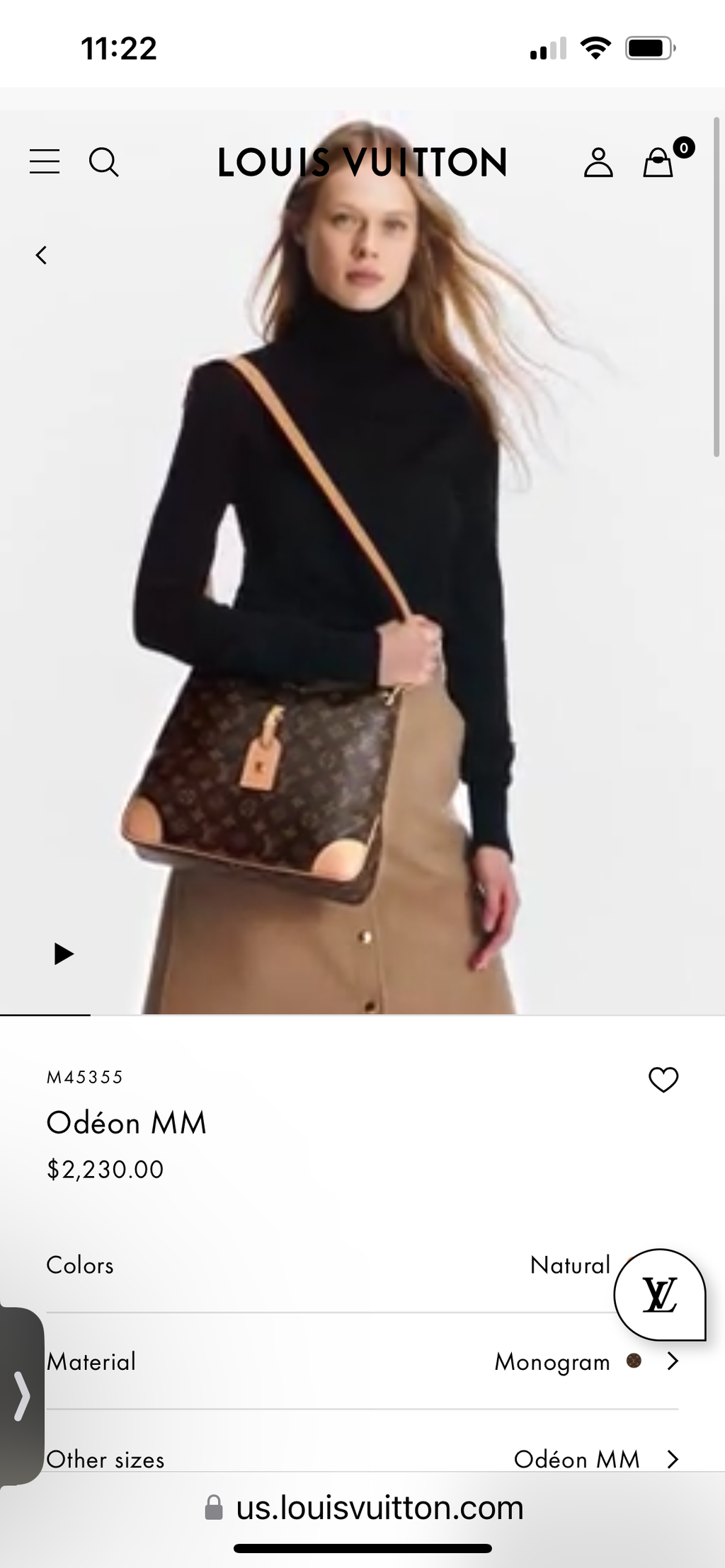 Louis Vuitton Odeon MM