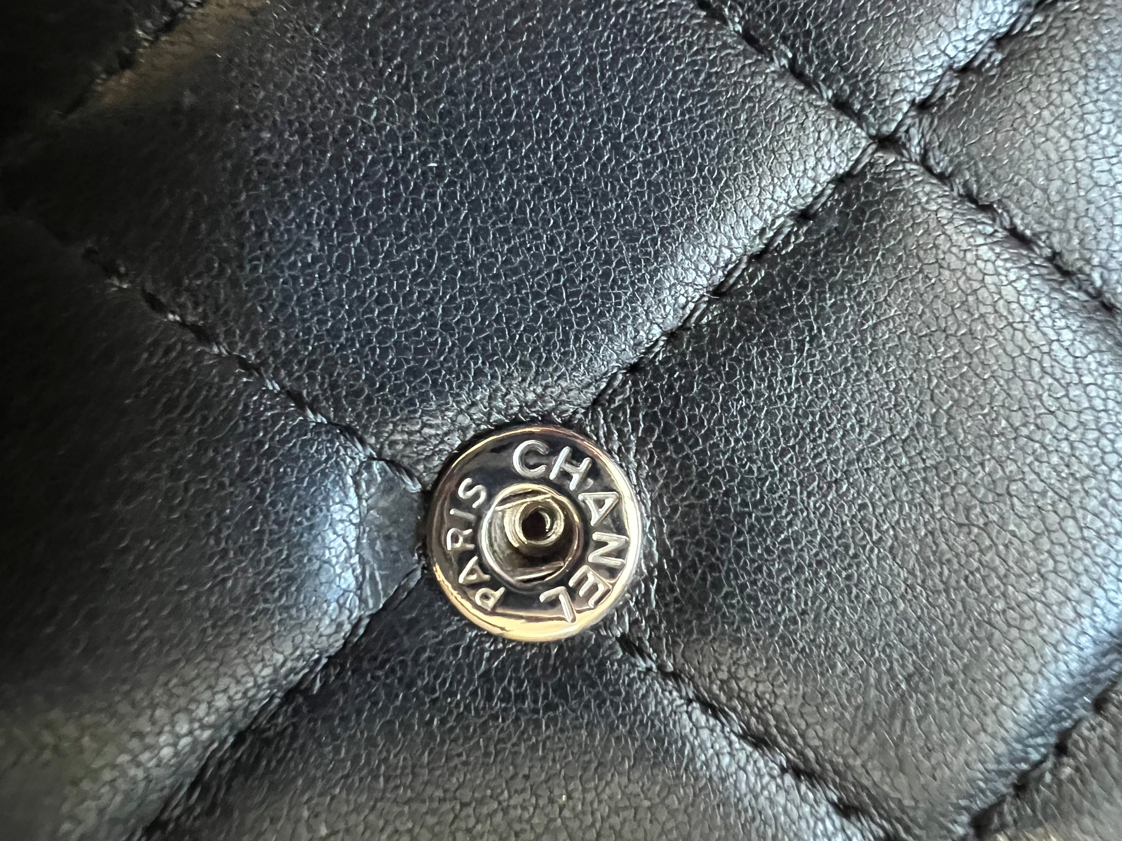 Chanel Boy wallet on chain