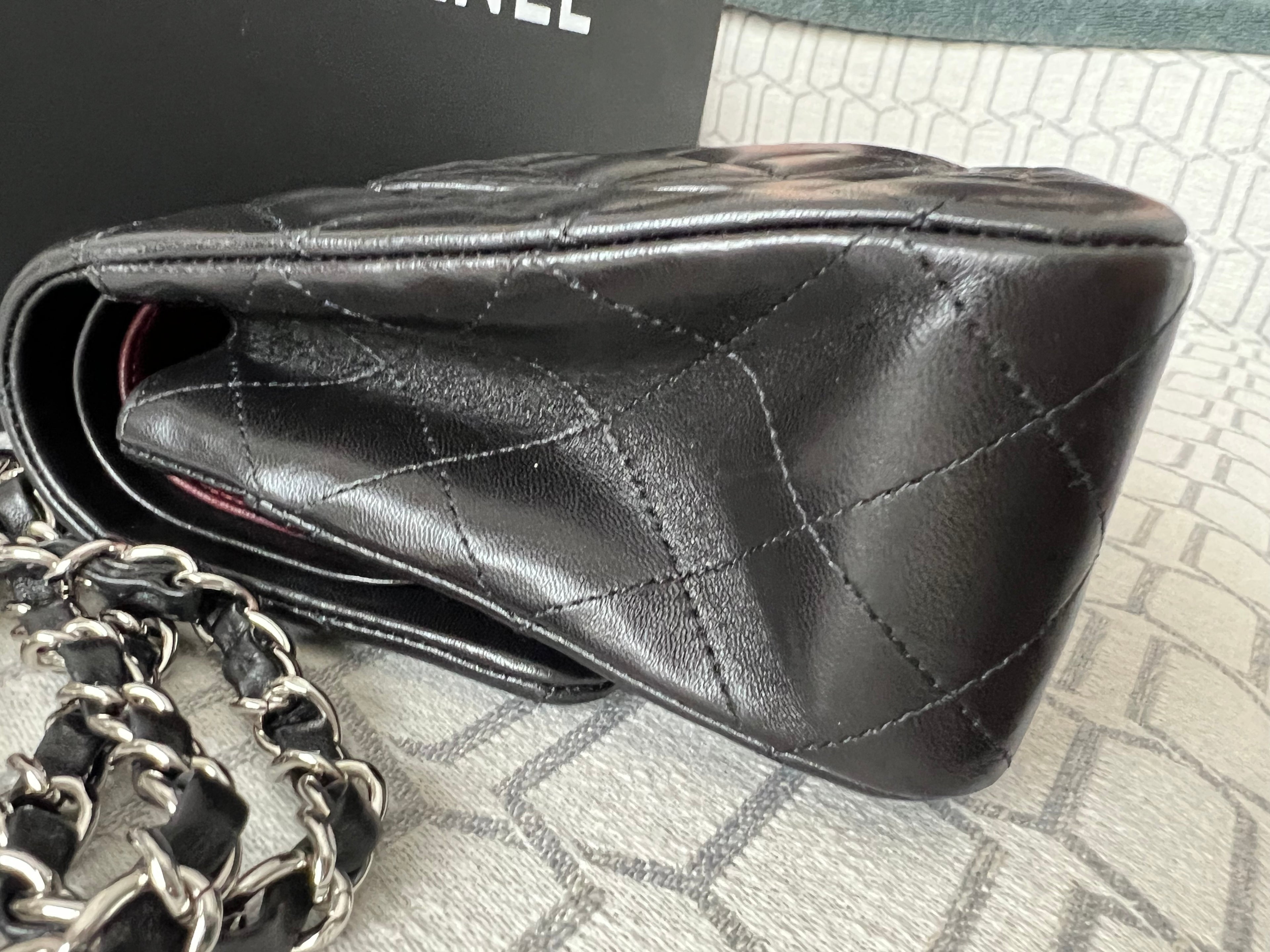 Chanel double flap black