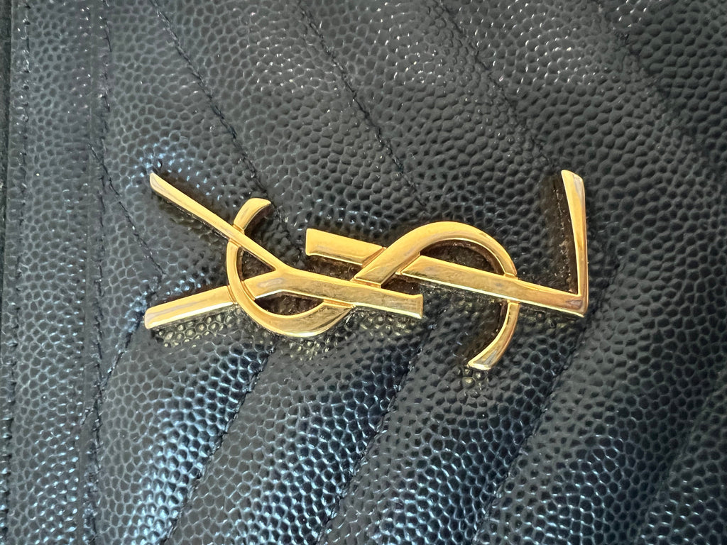 YSL monogram clutch & crossbody
