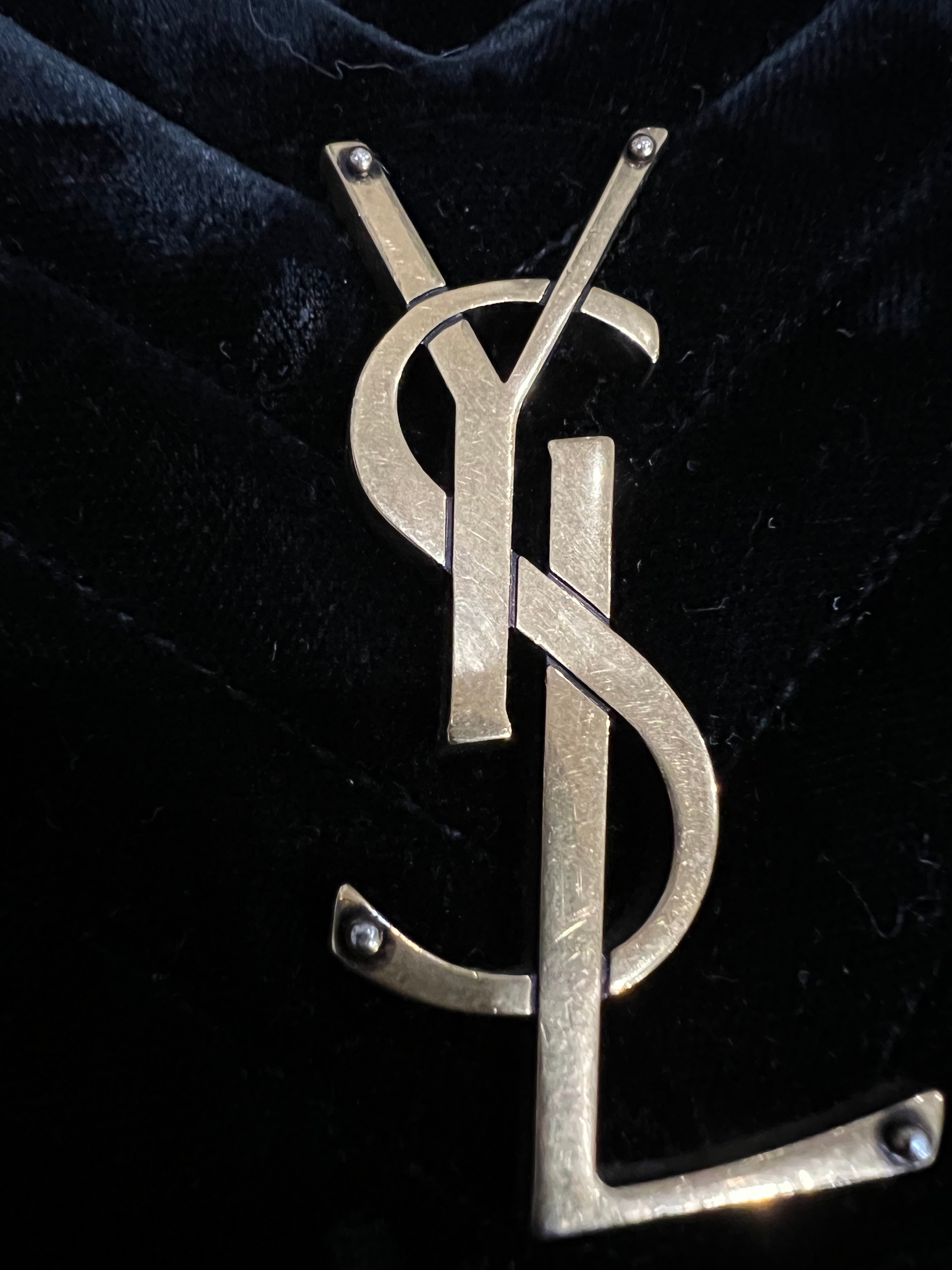 YSL Camera Bag Velvet -rare find