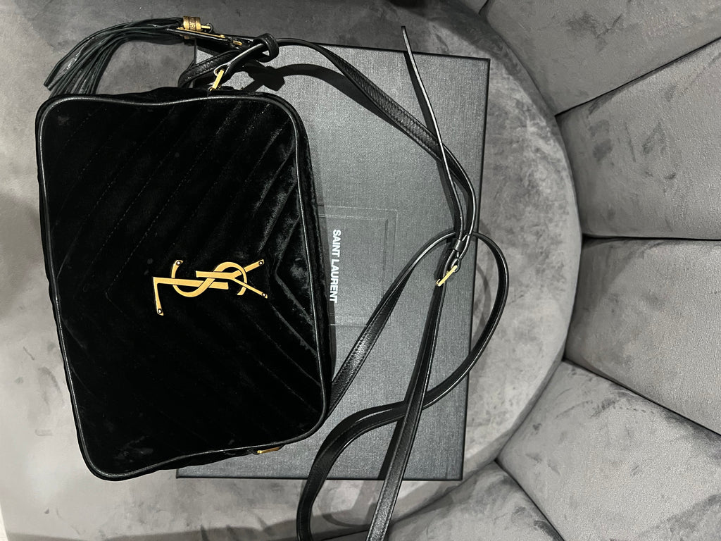 YSL Camera Bag Velvet -rare find
