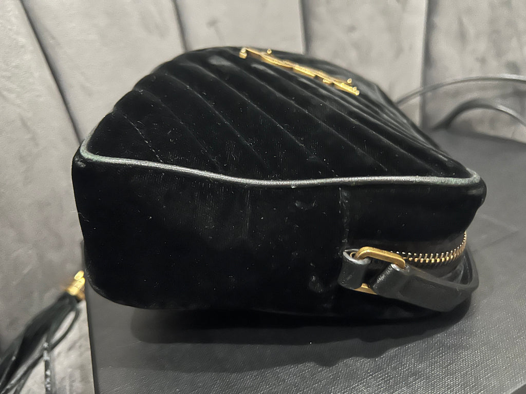 YSL Camera Bag Velvet -rare find