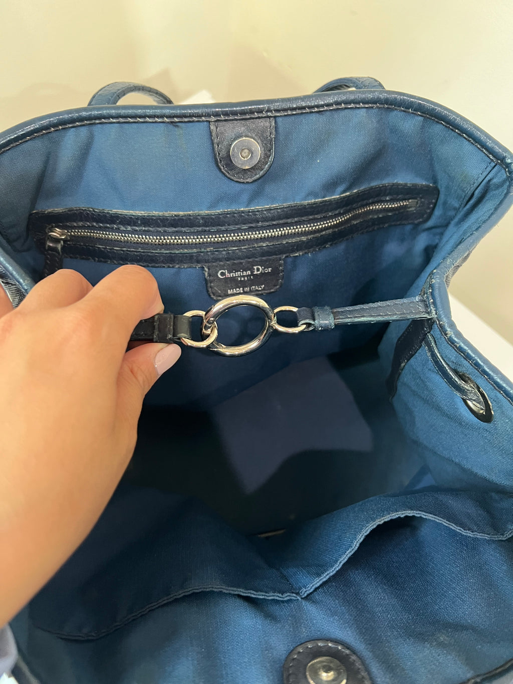Lady Dior Cannage Panarea Tote