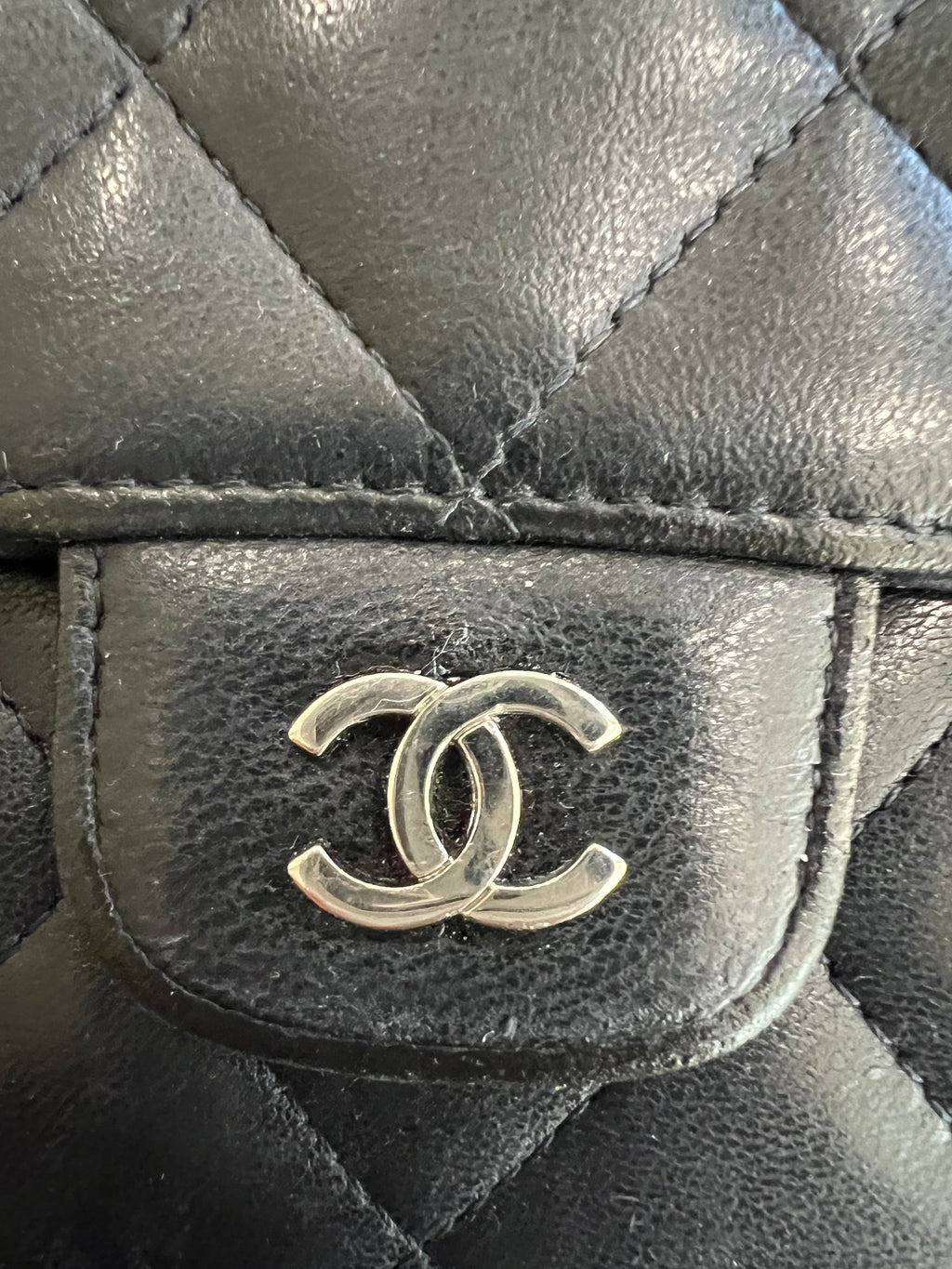 Chanel timeless wallet on chain