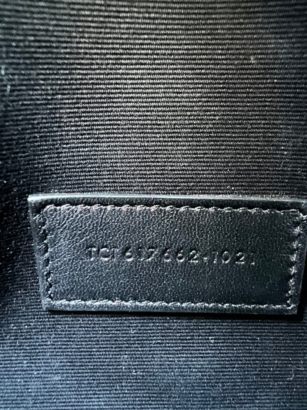 YSL cassandre envelope flap wristlet / crossbody