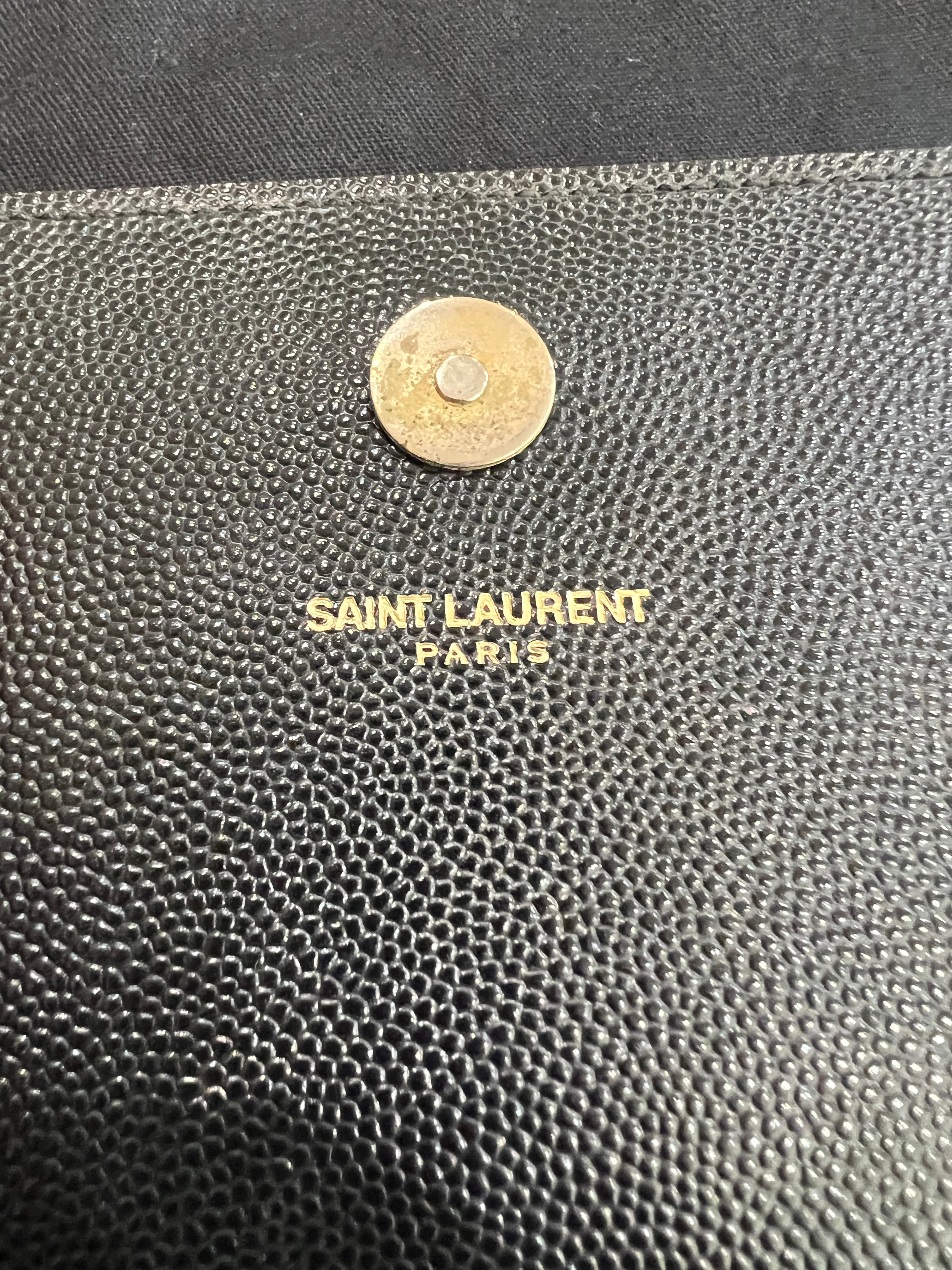 YSL Kate clutch with chain