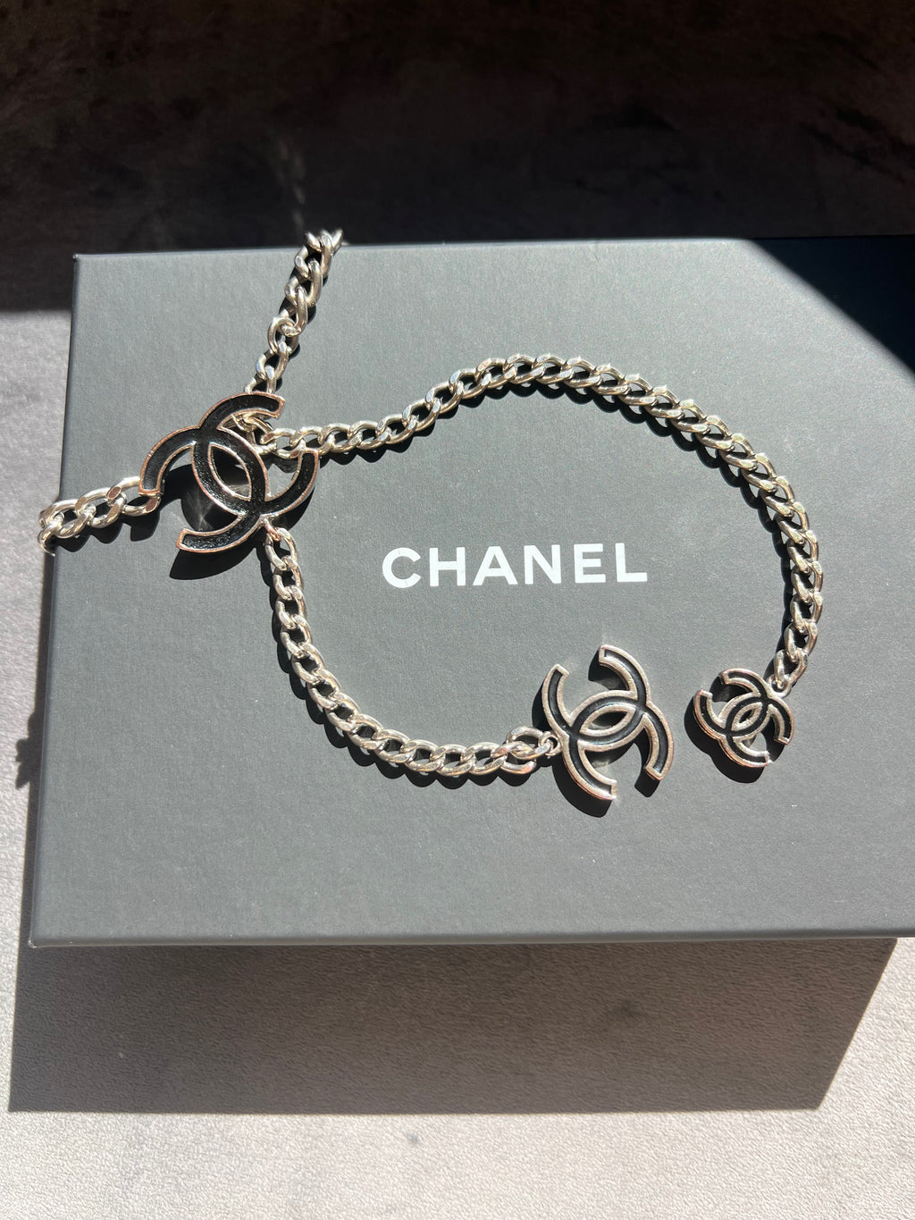 Chanel CC belt & necklace adjustable chain