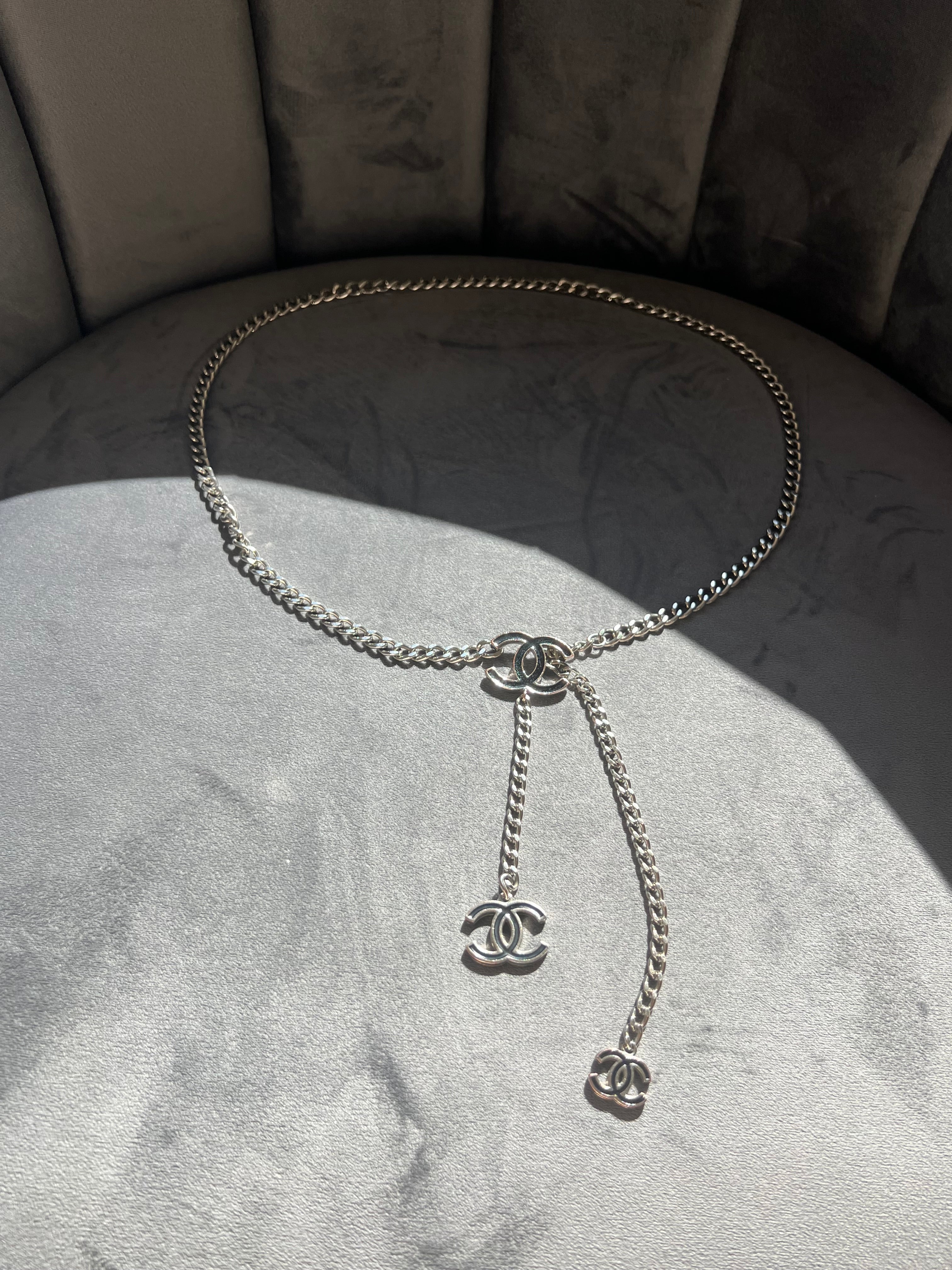 Chanel CC belt & necklace adjustable chain