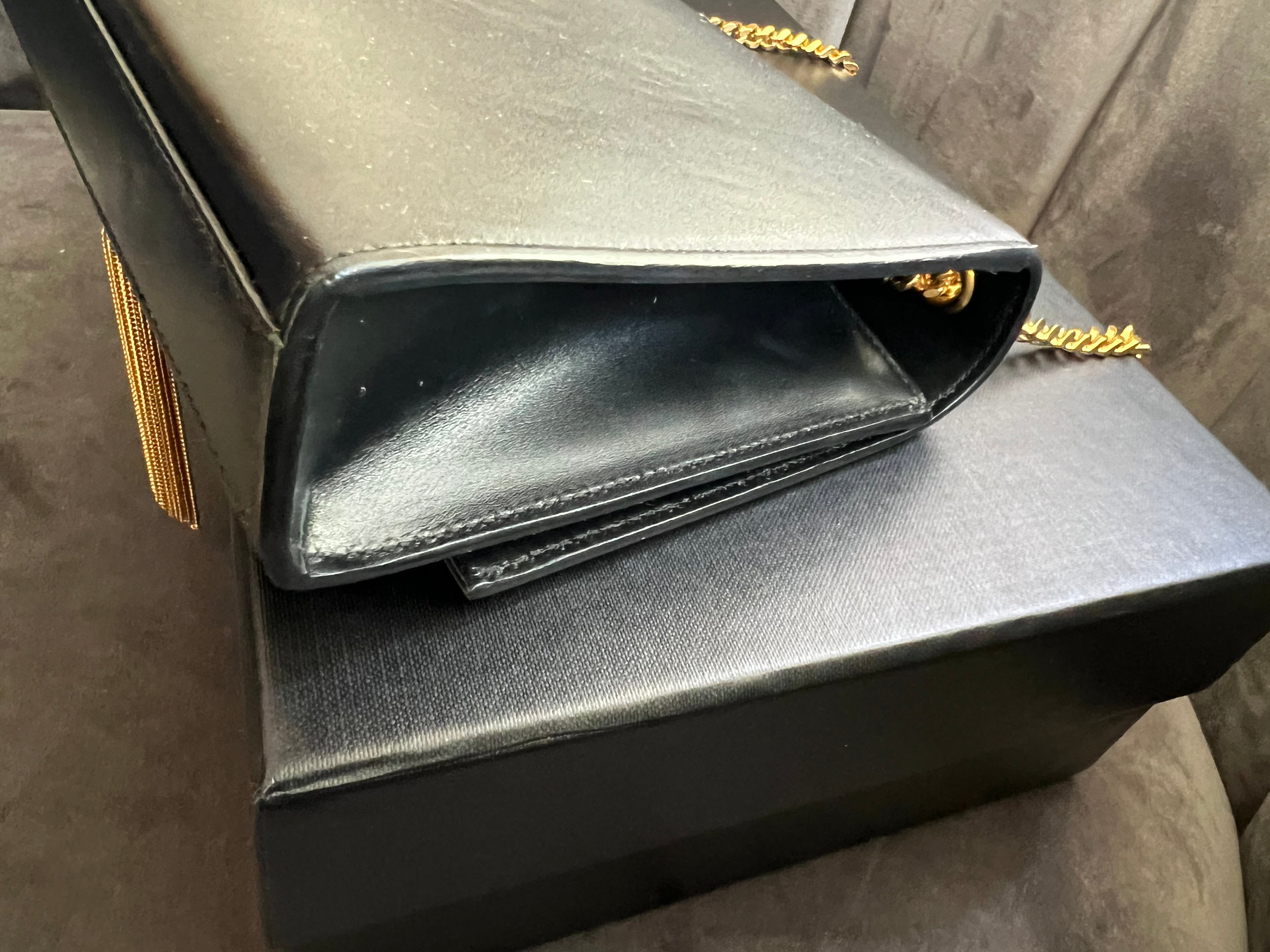 Yves Saint Laurent Medium Classic Monogram Kate Tassel Bag