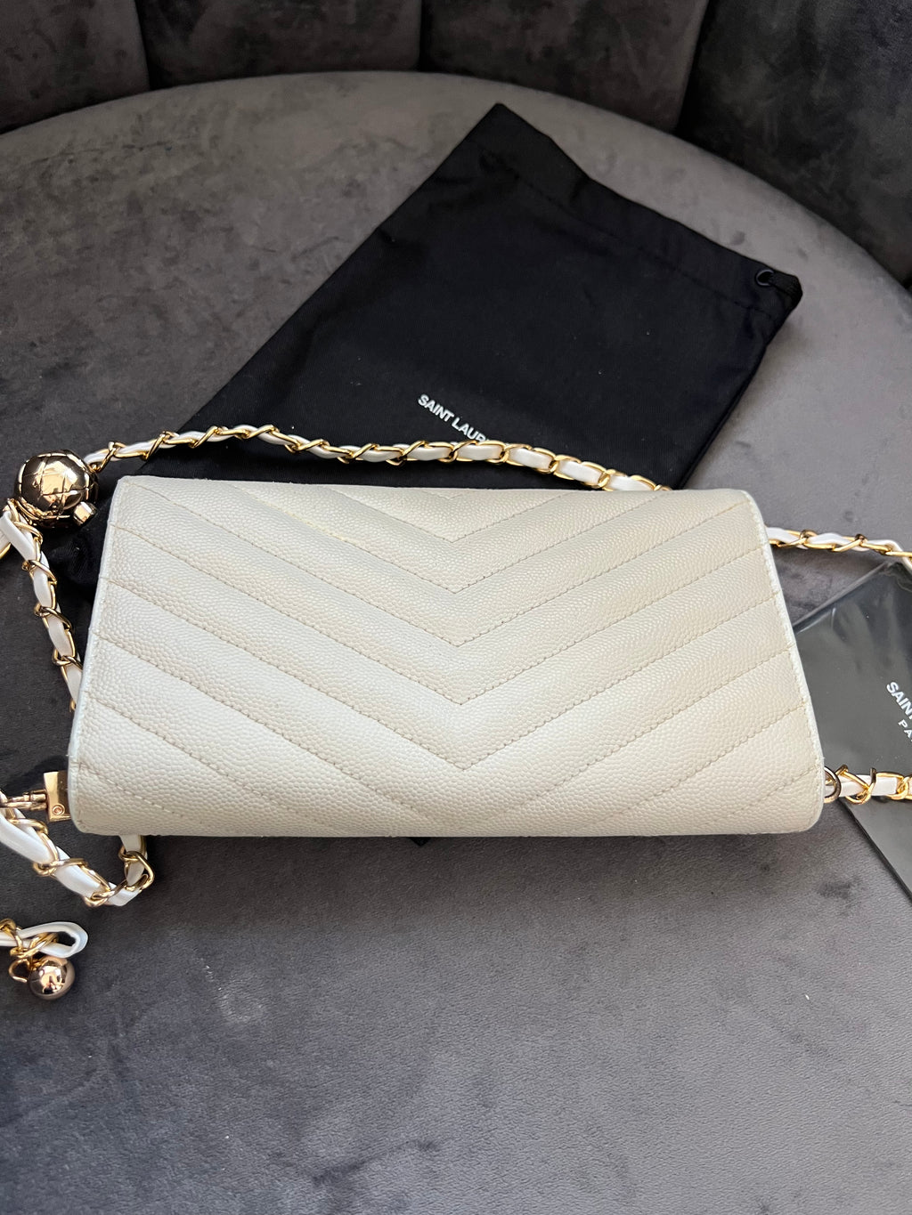 Crema YSL cassandre flap wallet on chain