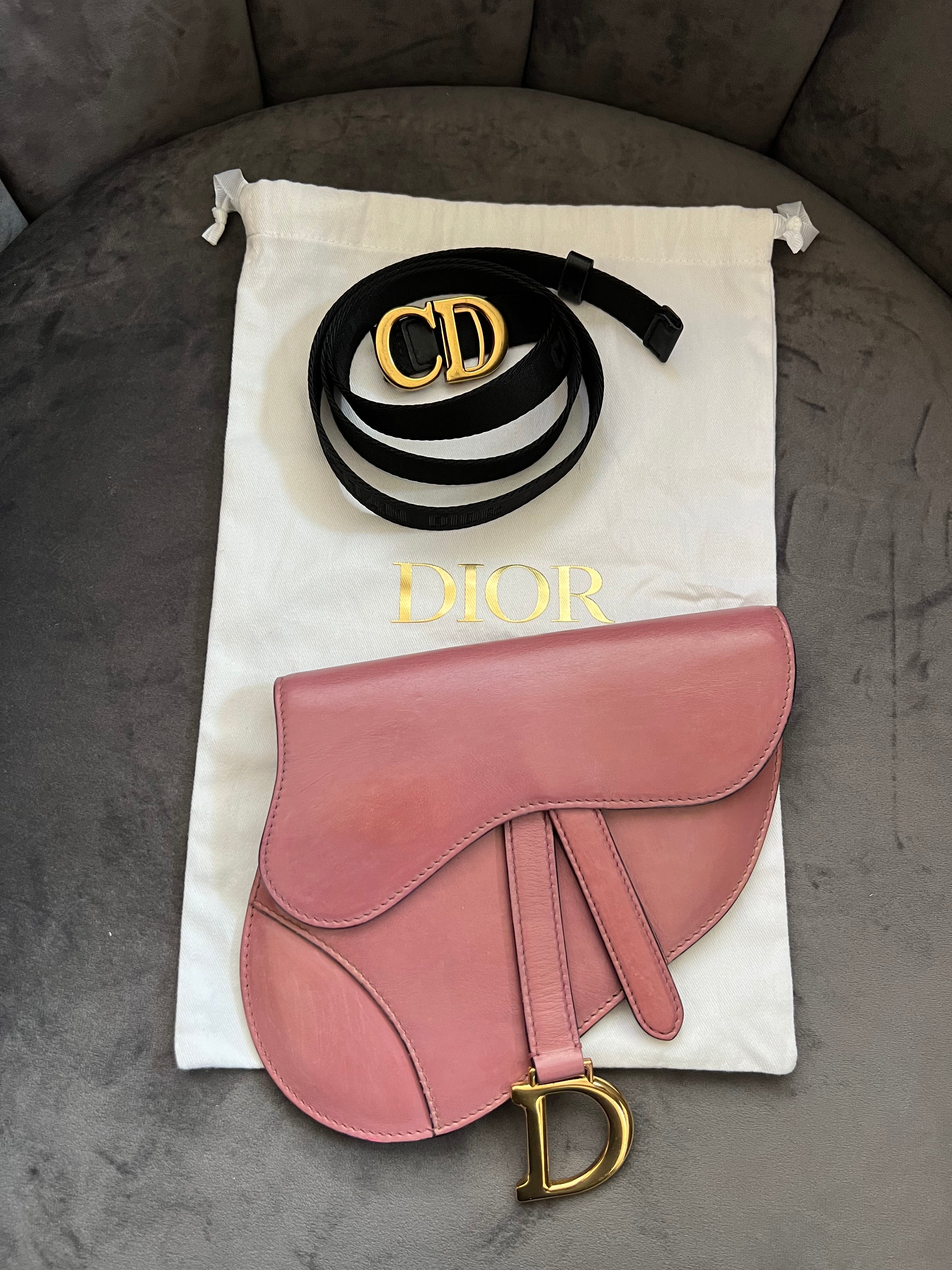 Christian Dior saddle belt