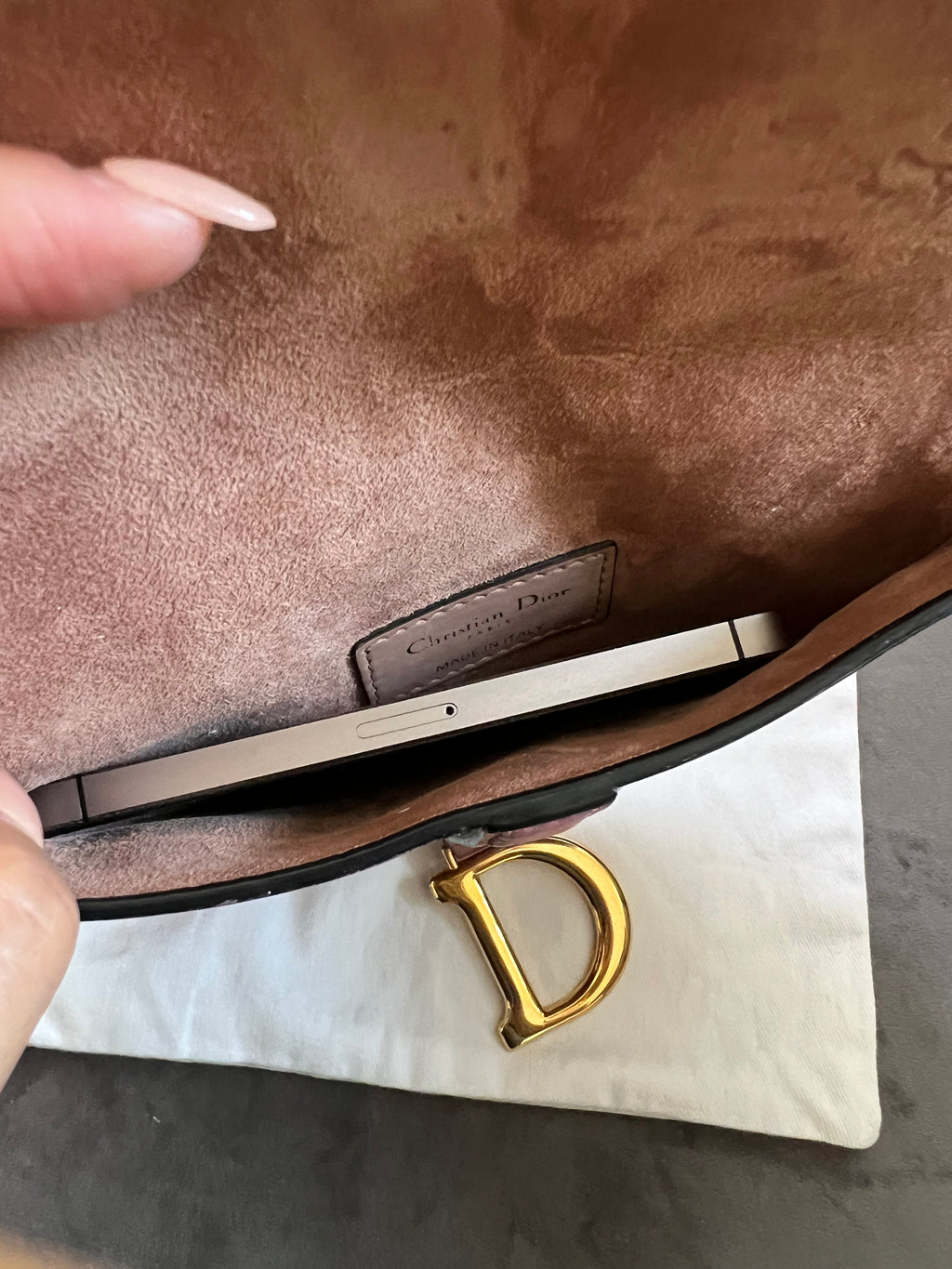 Dior saddle belt bag & shoulder bag