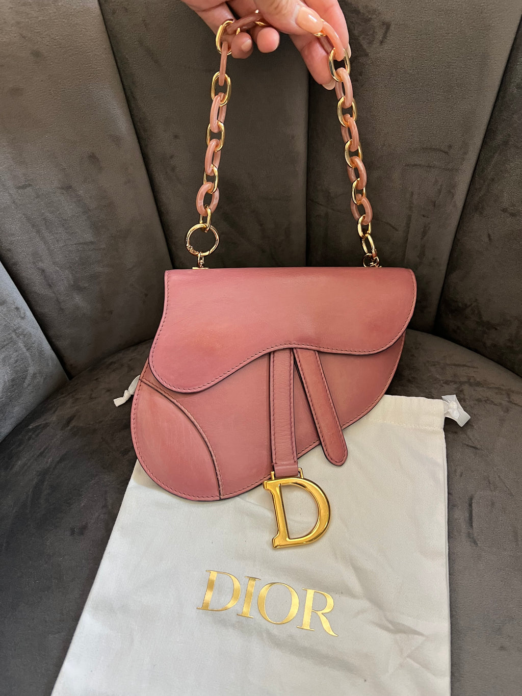 Dior saddle belt bag & shoulder bag