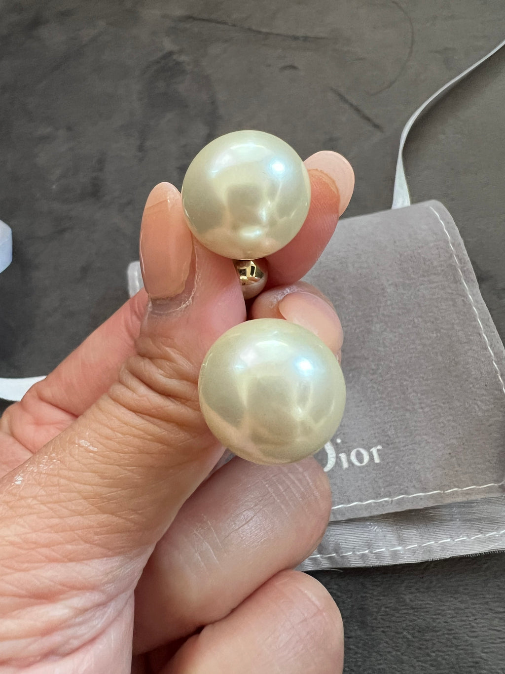 Dior Tribales earrings pearl