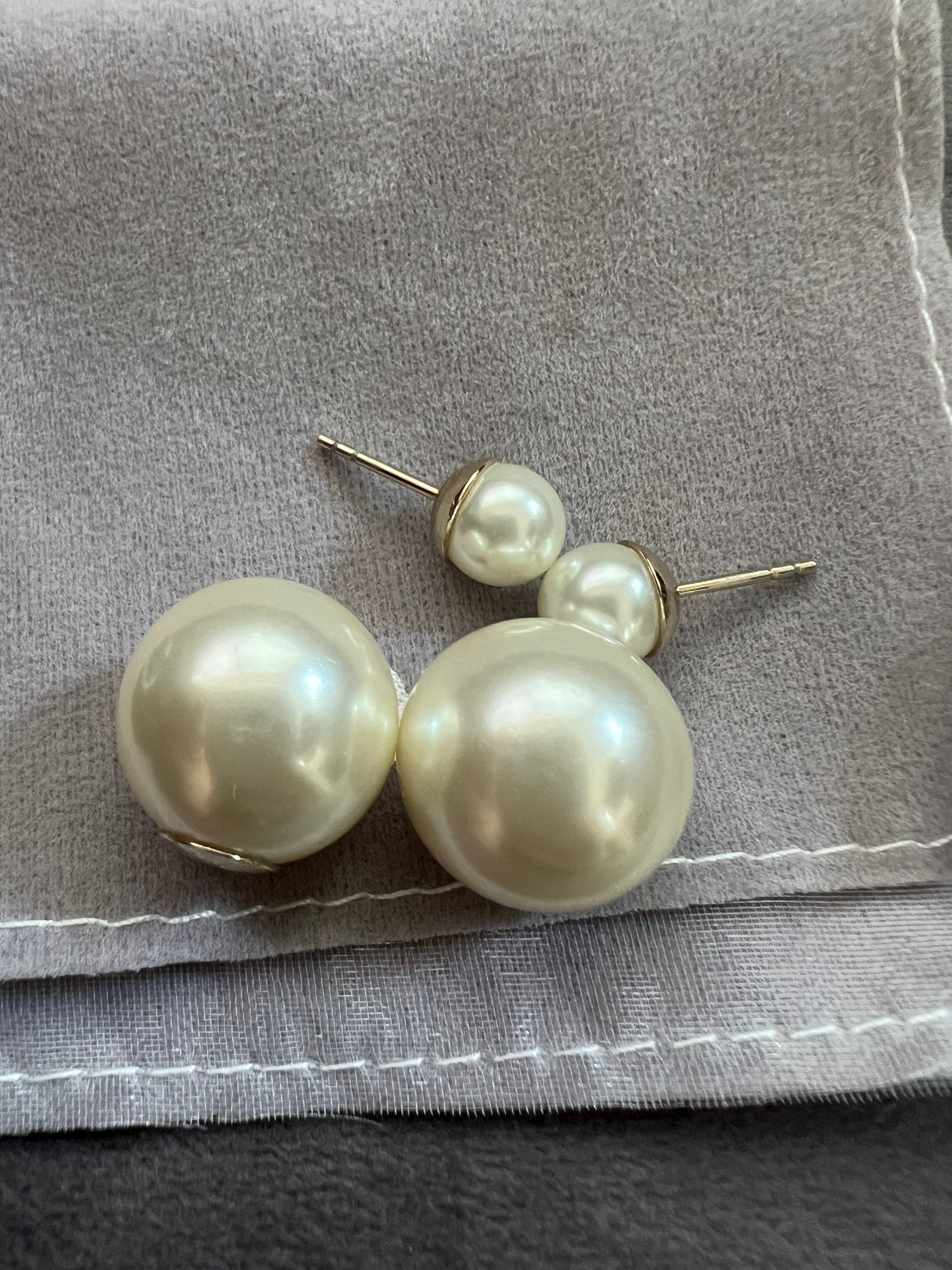 Dior Tribales earrings pearl