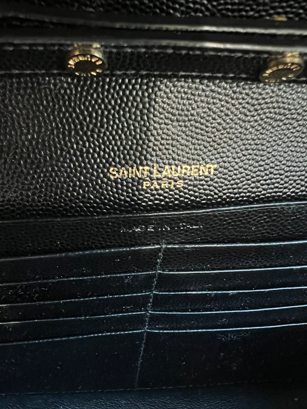Rare tricolor Yves Saint Laurent Envelope flap Cassandre crossbody