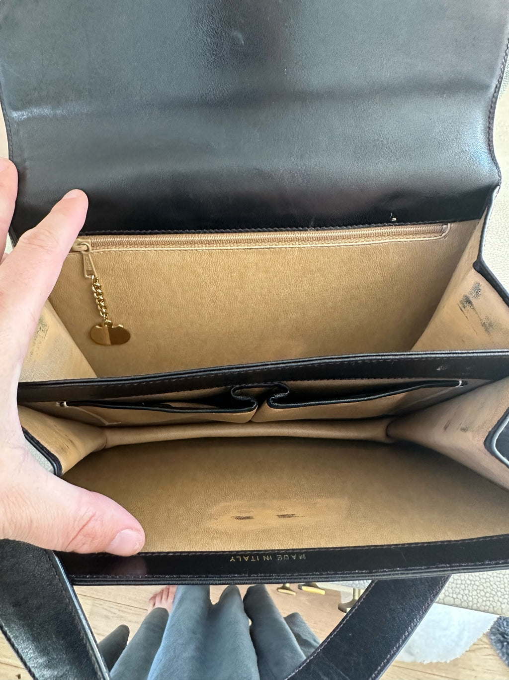 Celine vintage horse carriage bag