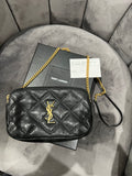 Yves Saint Laurent Becky double zip crossbody bag
