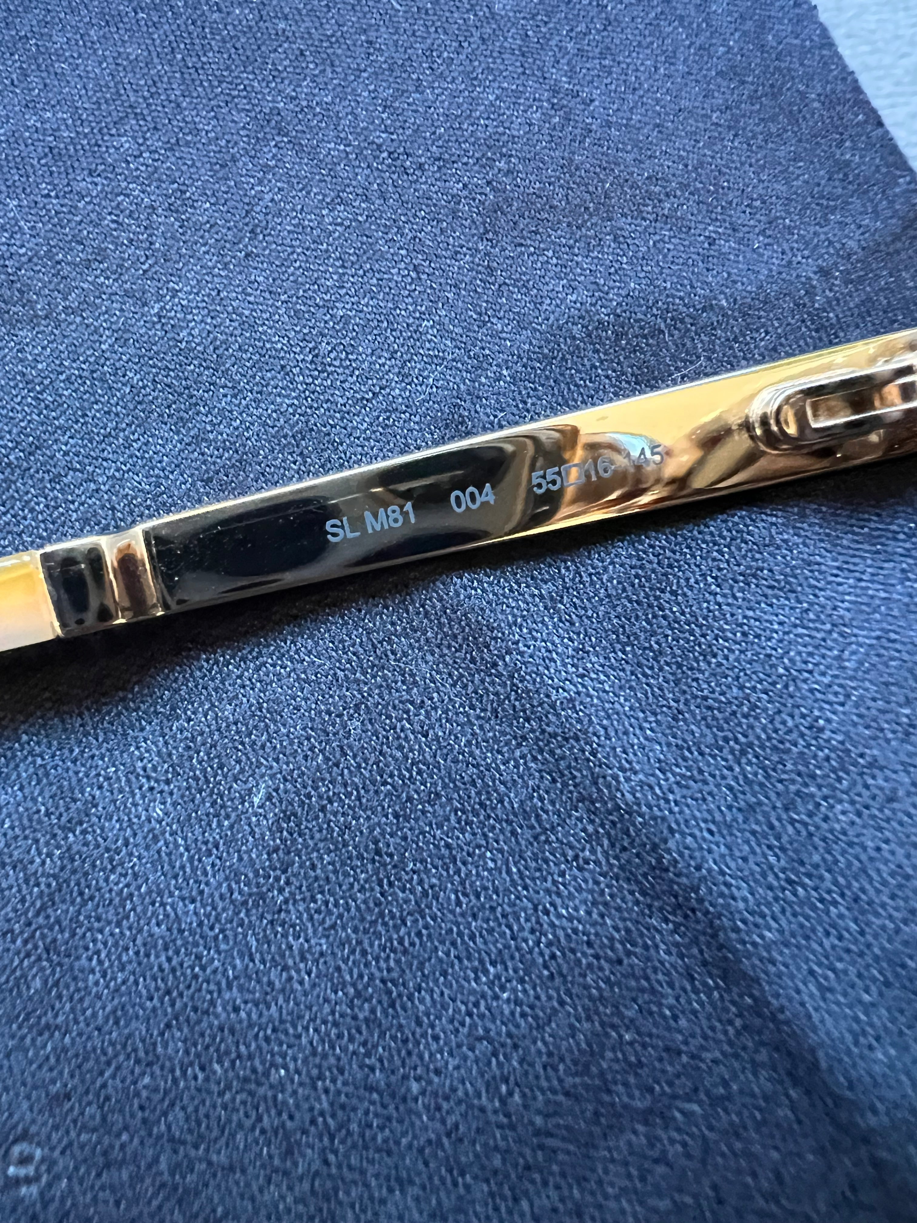 Saint Laurent Cat Eye Tortoise Shell Sunglasses
