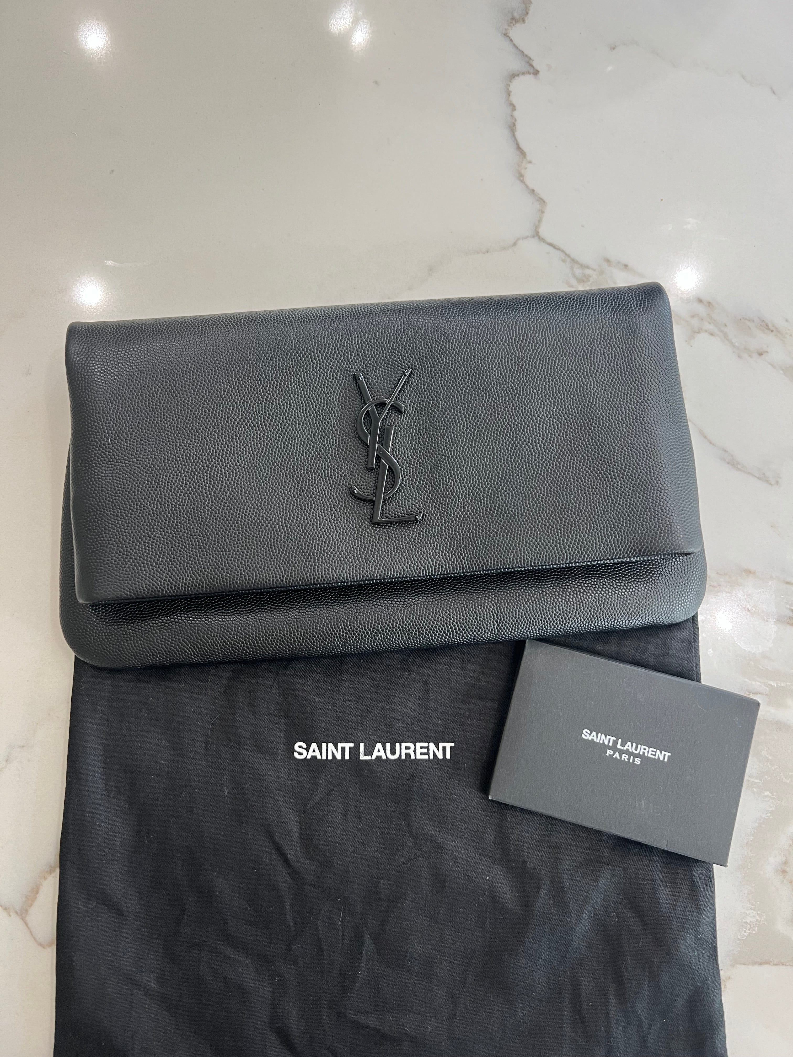 YSL West Hollywood Clutch on Chain
