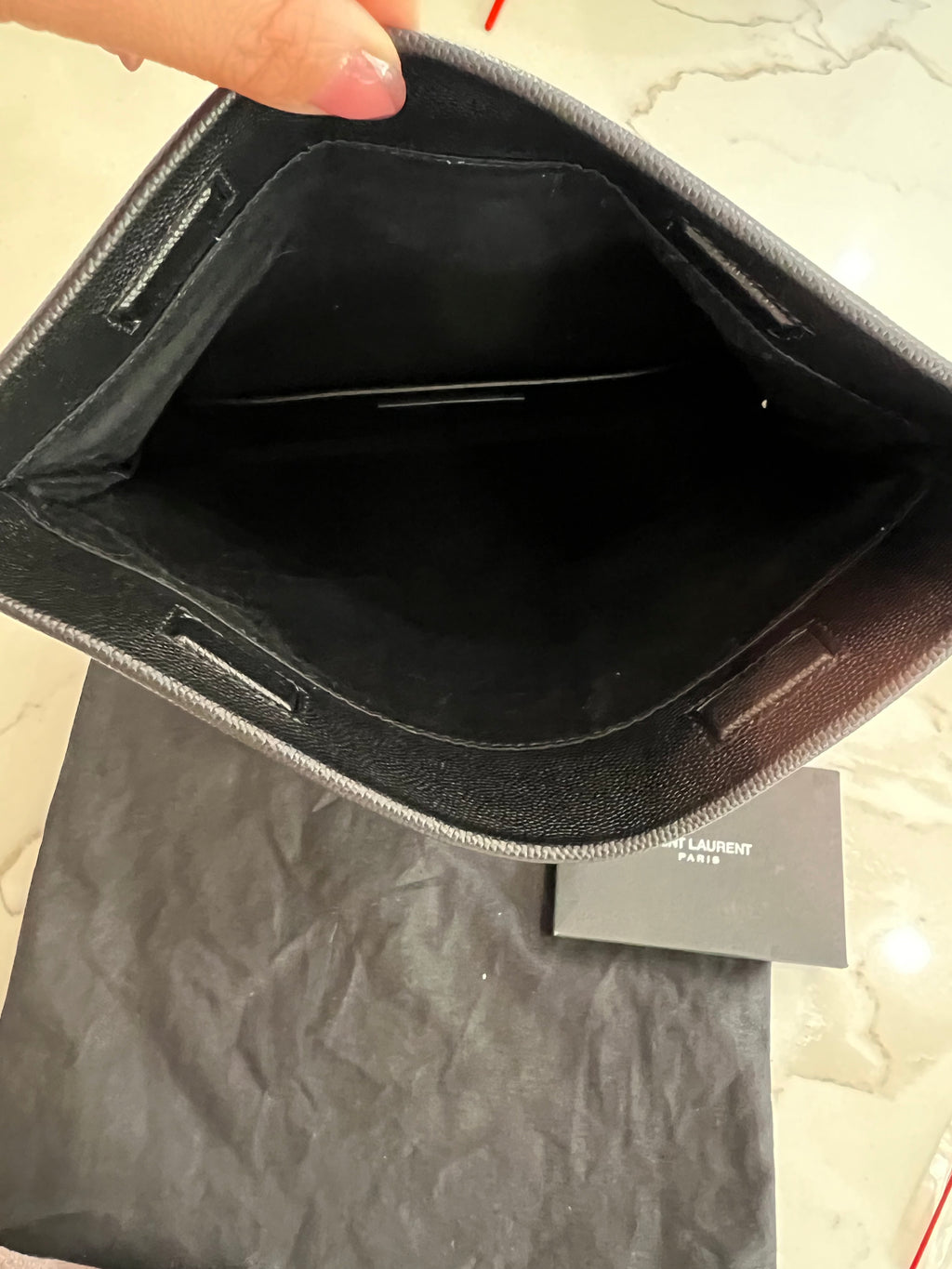 YSL West Hollywood Clutch on Chain