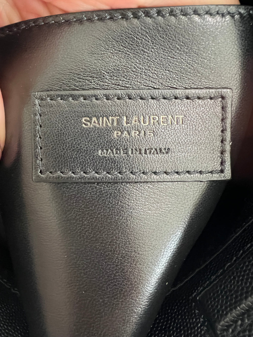 YSL West Hollywood Clutch on Chain
